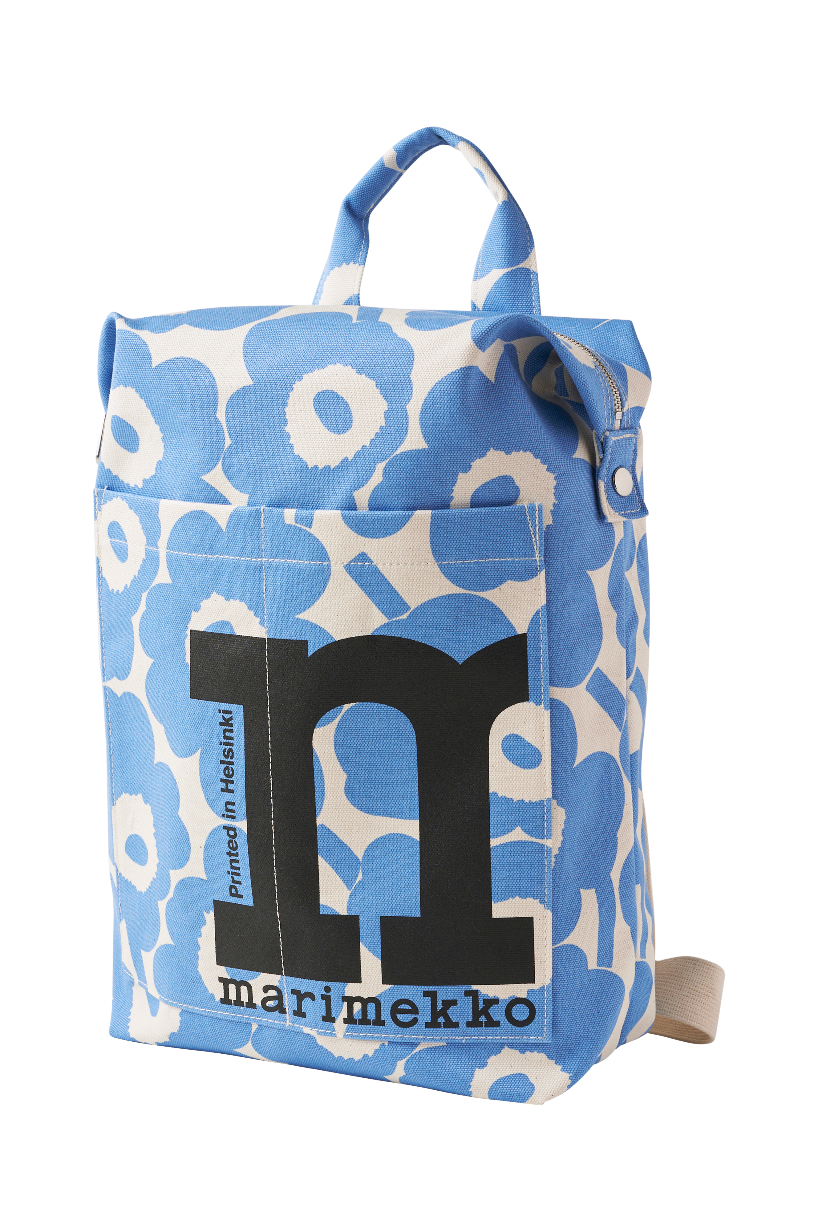 Marimekko Reppu Mono Backpack Unikko - Sininen - Reput 