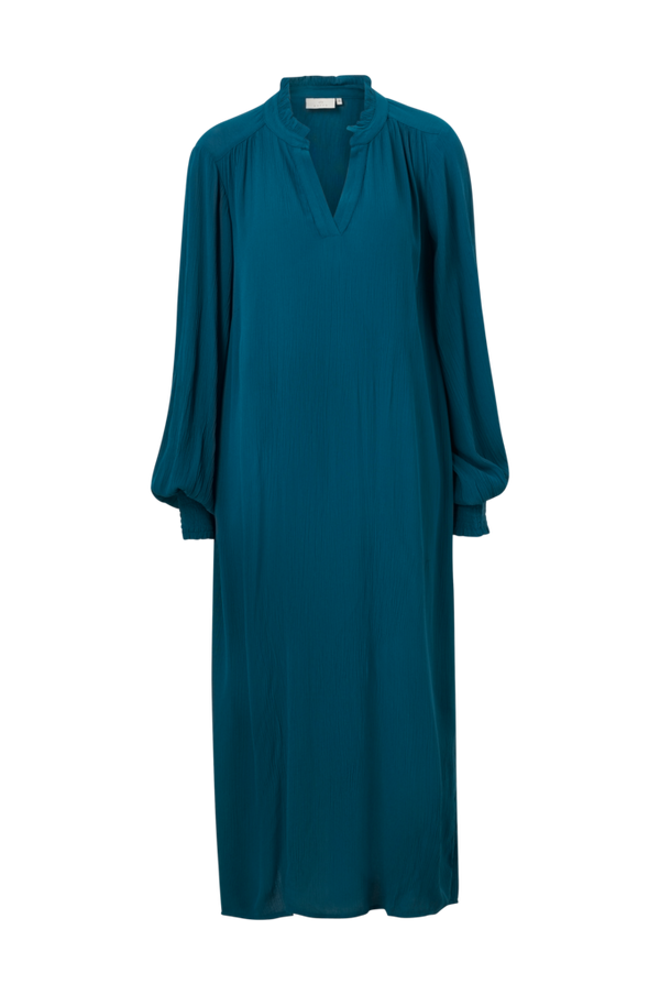 KAFFE - Kjole kaMirlene Amber Dress - Blå - 46