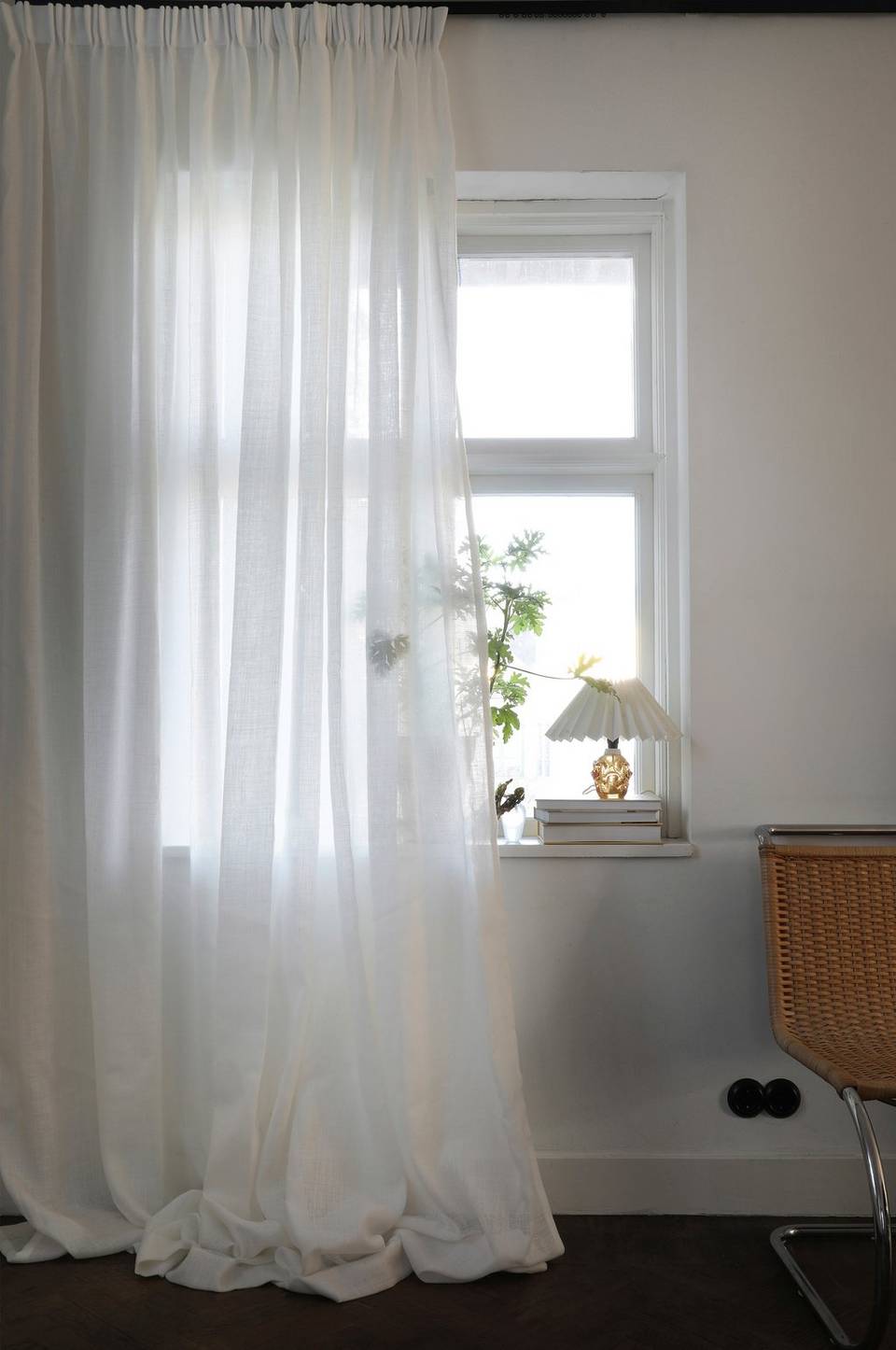 Mimou Gardin Sophie dubbel bredd, vit från Mimou, bild 2