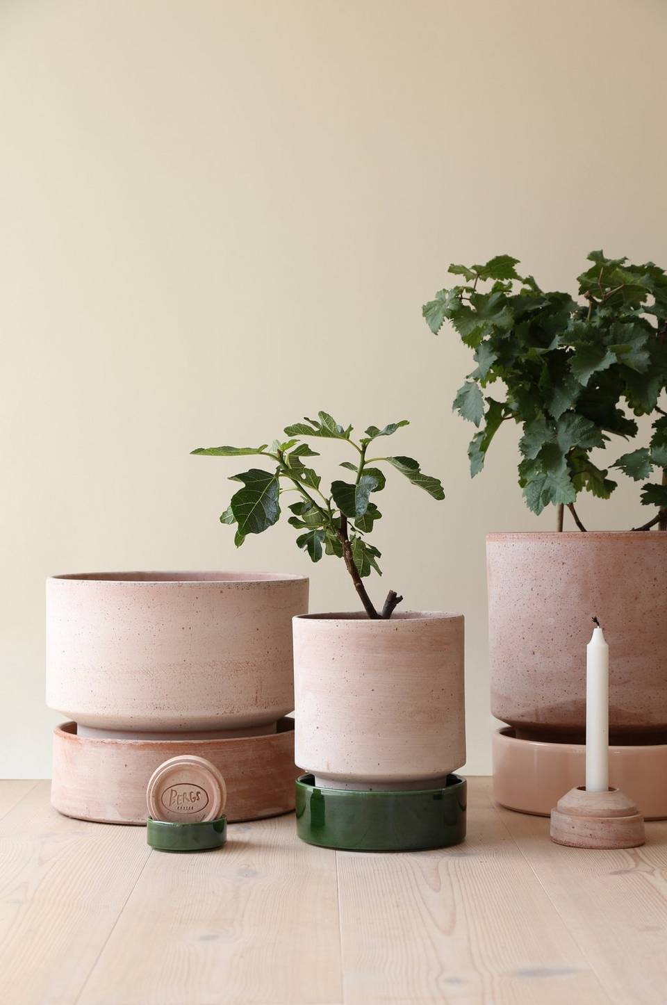 Bergs Potter Hoff Raw, Ø 21 cm, Tass, rosa från Bergs Potter, bild 2