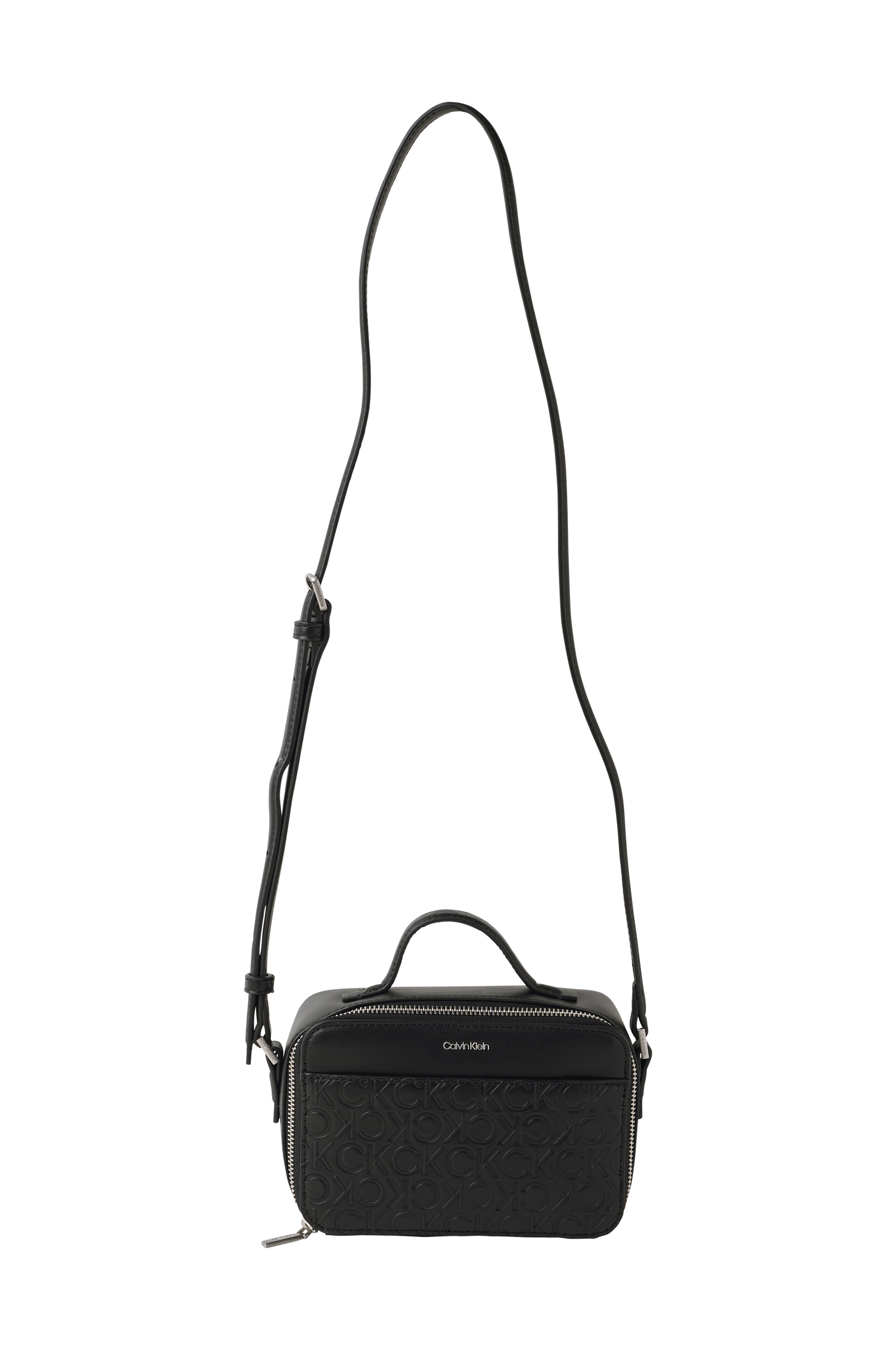 Calvin Klein - Taske CK Must Camera Bag Emb Mono - Sort - ONE SIZE - Tasker - Tøj til kvinder (31272669)