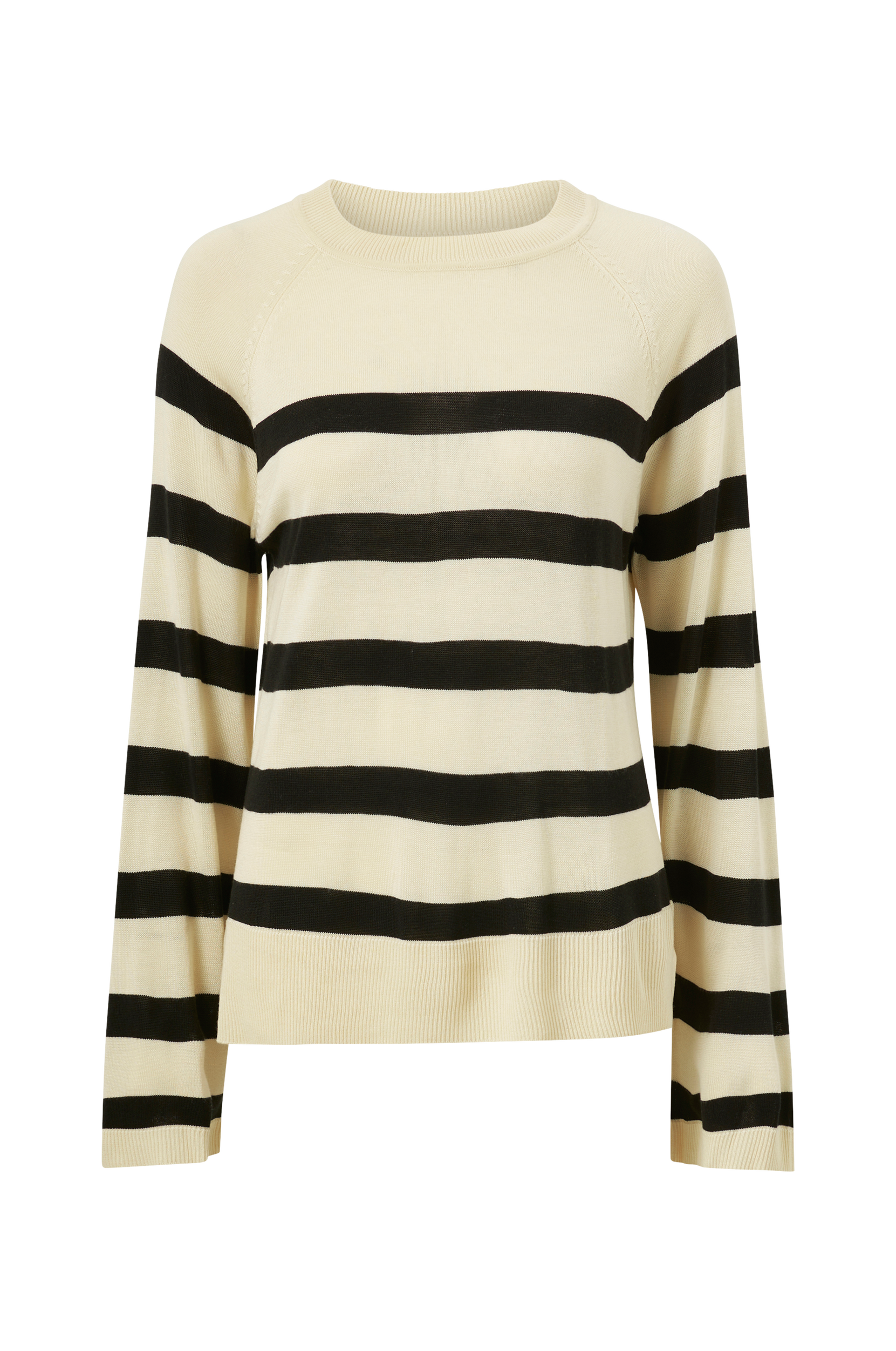 Tricot - Trøje Basic Fine Knit Sweater - Hvid - - Strik - Tøj til (30957989)
