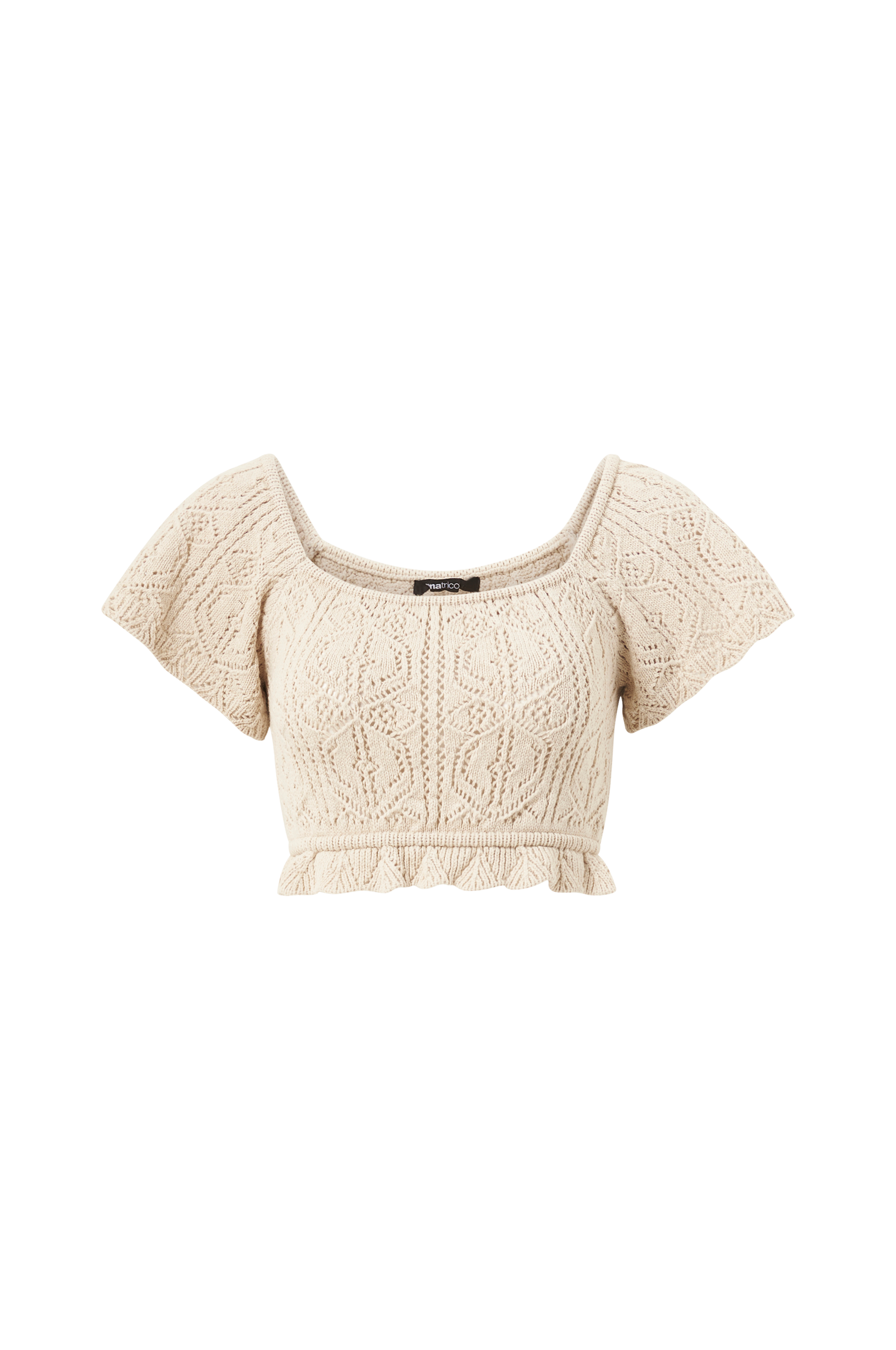 Gina Tricot - Top Knitted - Natur - 40/42