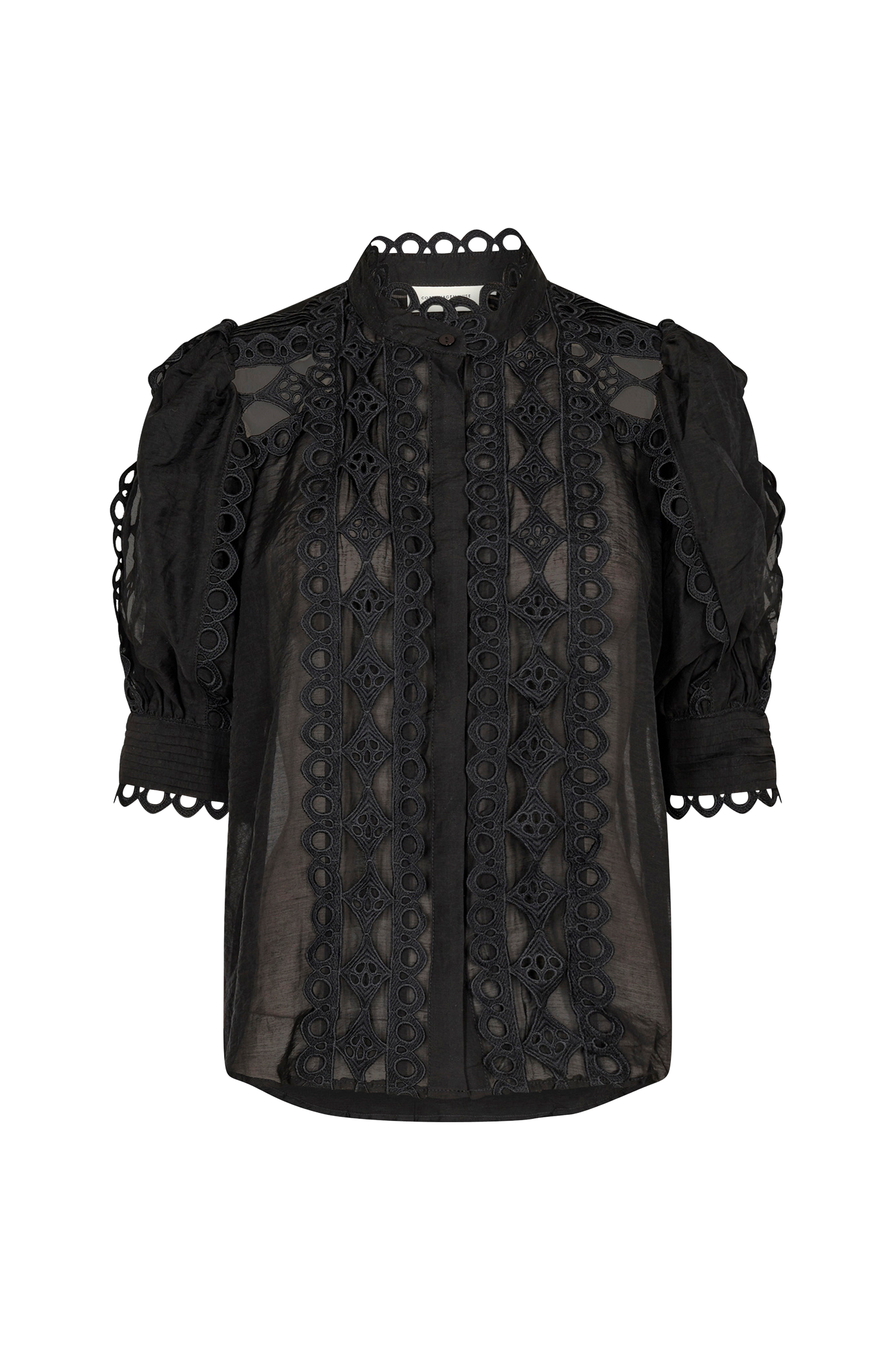 Se Copenhagen Muse - Bluse cmUltra SS Shirt - Sort - 38/40 ved Ellos