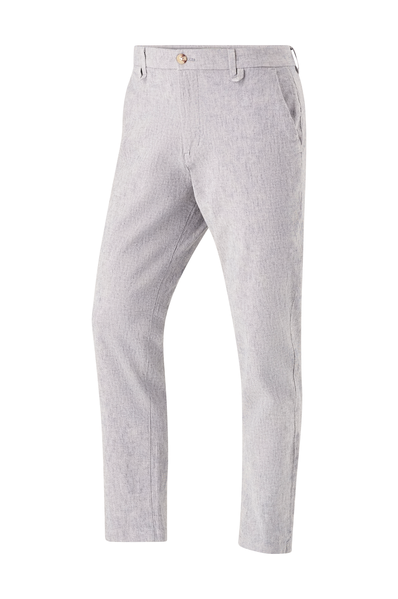Jack & Jones - Bukser jpStace jjPalma Linen Dek SN - Blå - W32/L30