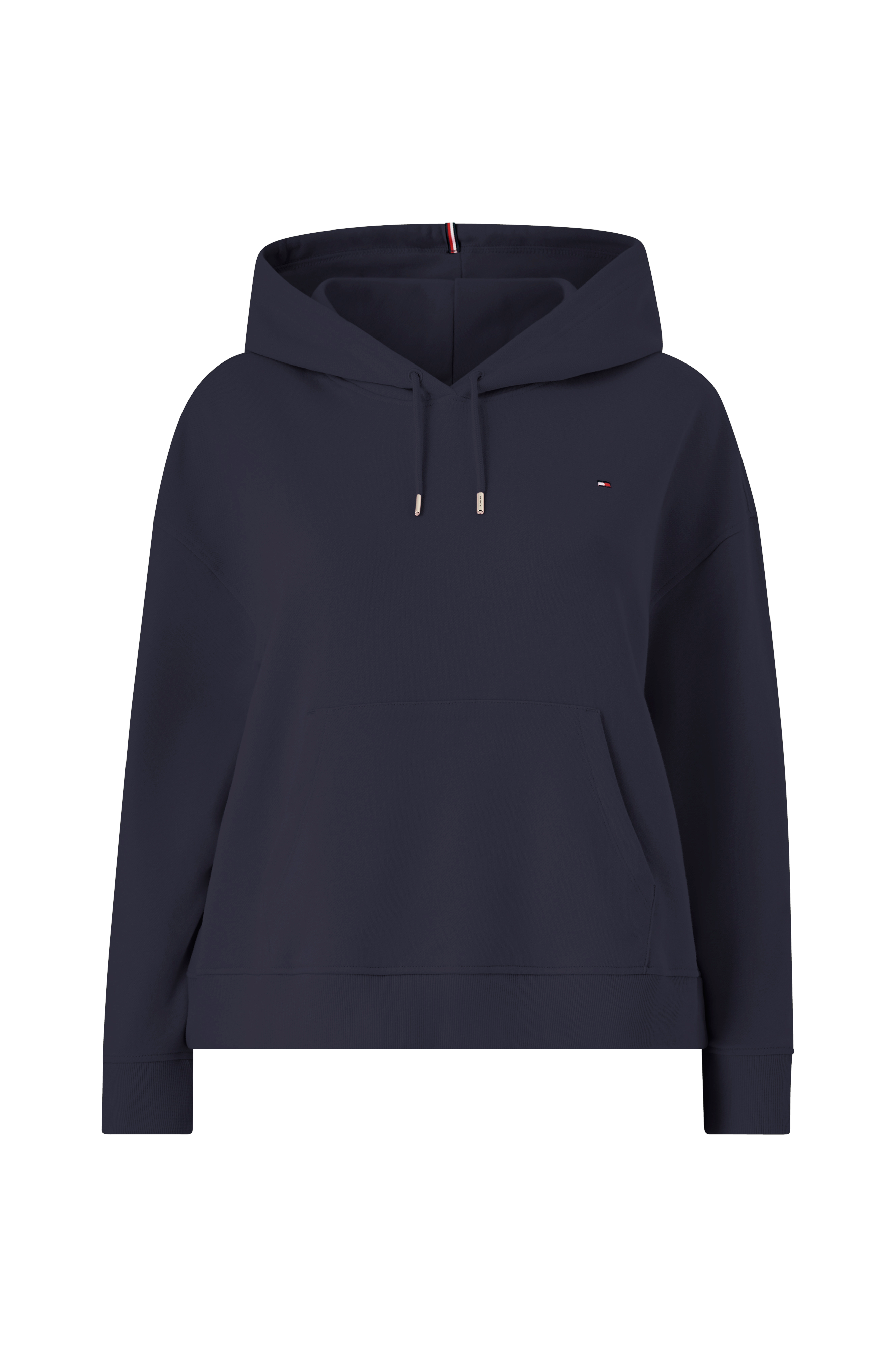 Hilfiger Huvtröja Curve Mdrn 1985 Hoodies - Tommy Hoodie Reg CRV Blå Terry -