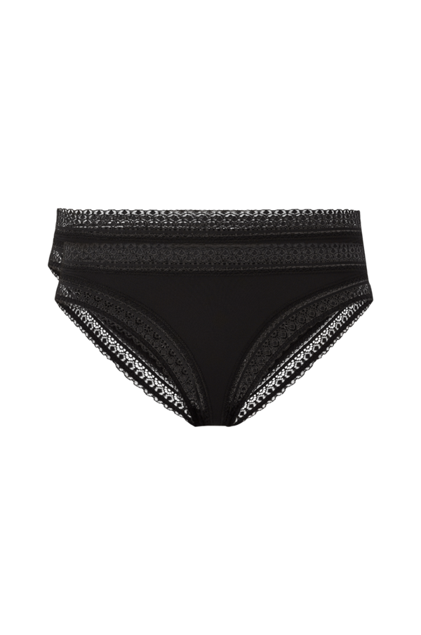 La Redoute - Mikrofibertrusse, 2-pak - Sort - 48/50