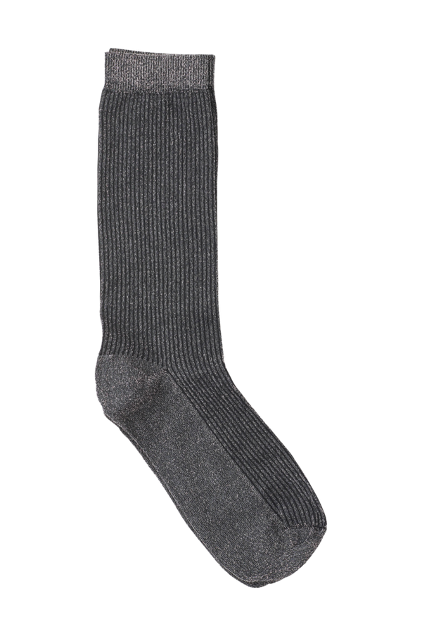 Swedish Stockings  - Strømper Magda Shimmery Socks - Sort - 39/41