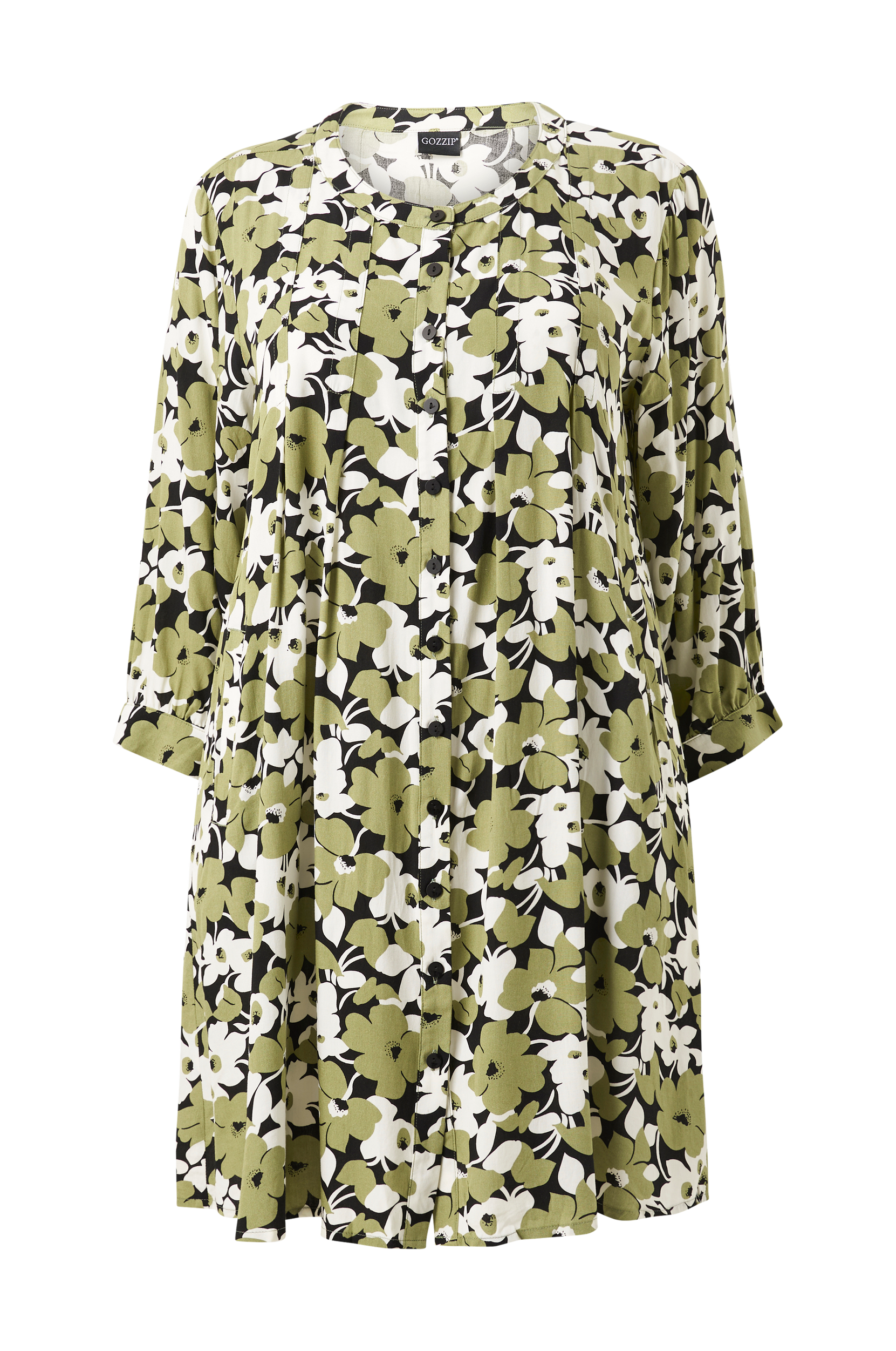 Gozzip - Kelly Shirt - Sort - 54/56 - Skjorter - Tøj til kvinder (31212352)