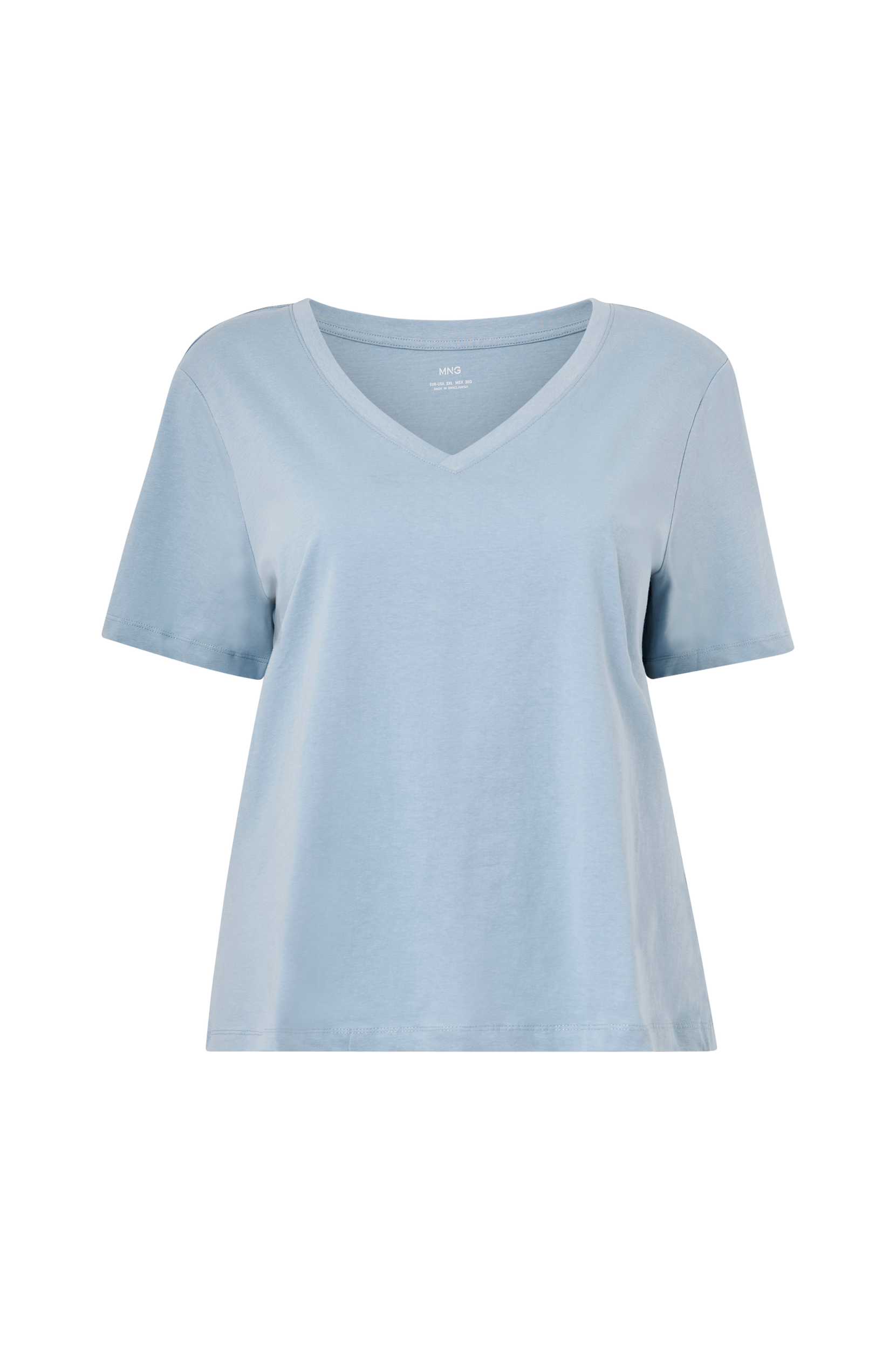 Mango - T-shirt Chalapi - Blå - 44