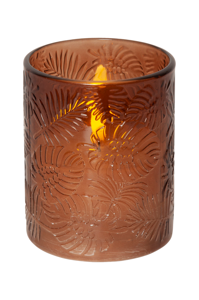 LED Kubbelys Flamme Leaf 12,5 cm