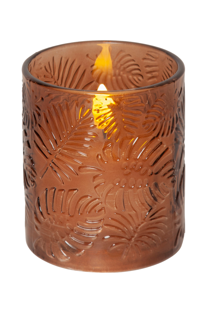 LED Kubbelys Flamme Leaf 10 cm