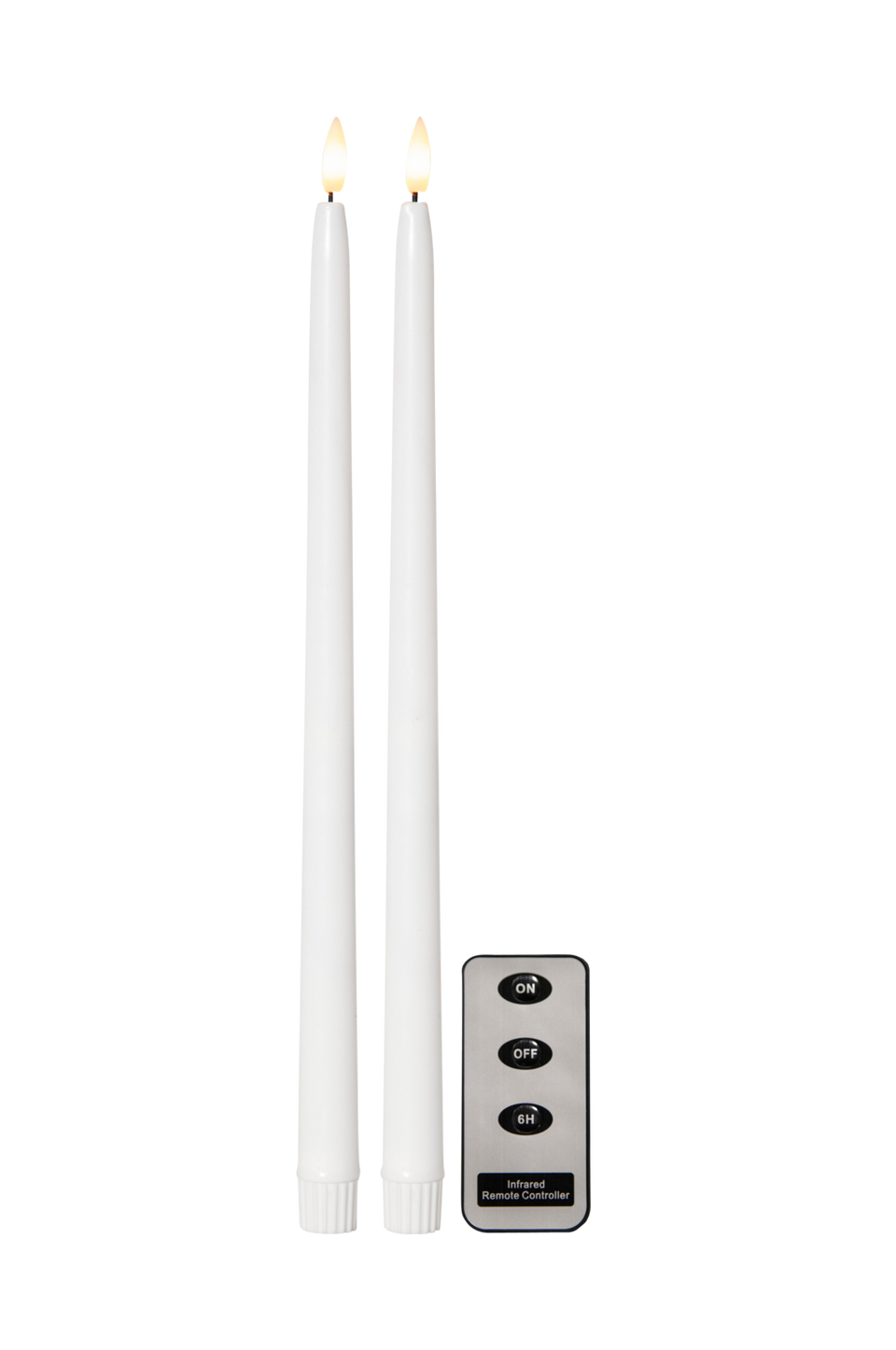 Star Trading LED Antikljus 2-pack Flamme Slim, vit från Star Trading, bild 5