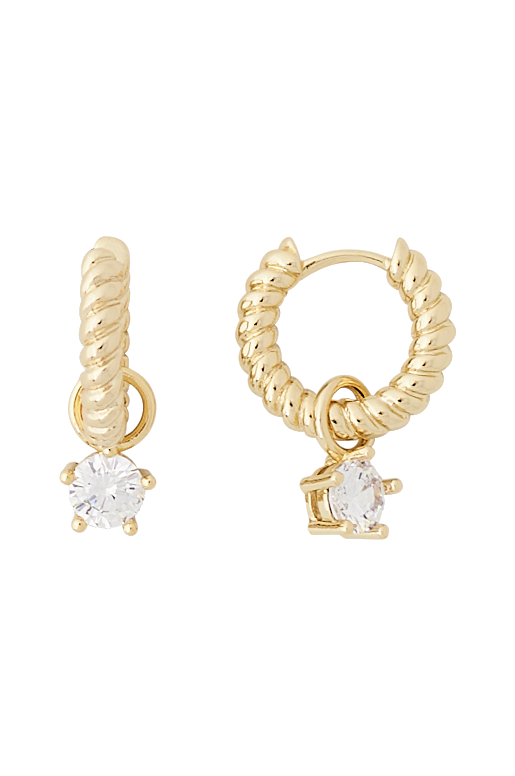 Snö of Sweden - Örhängen Vienna Ring Pendant Ear - Guld - ONE SIZE