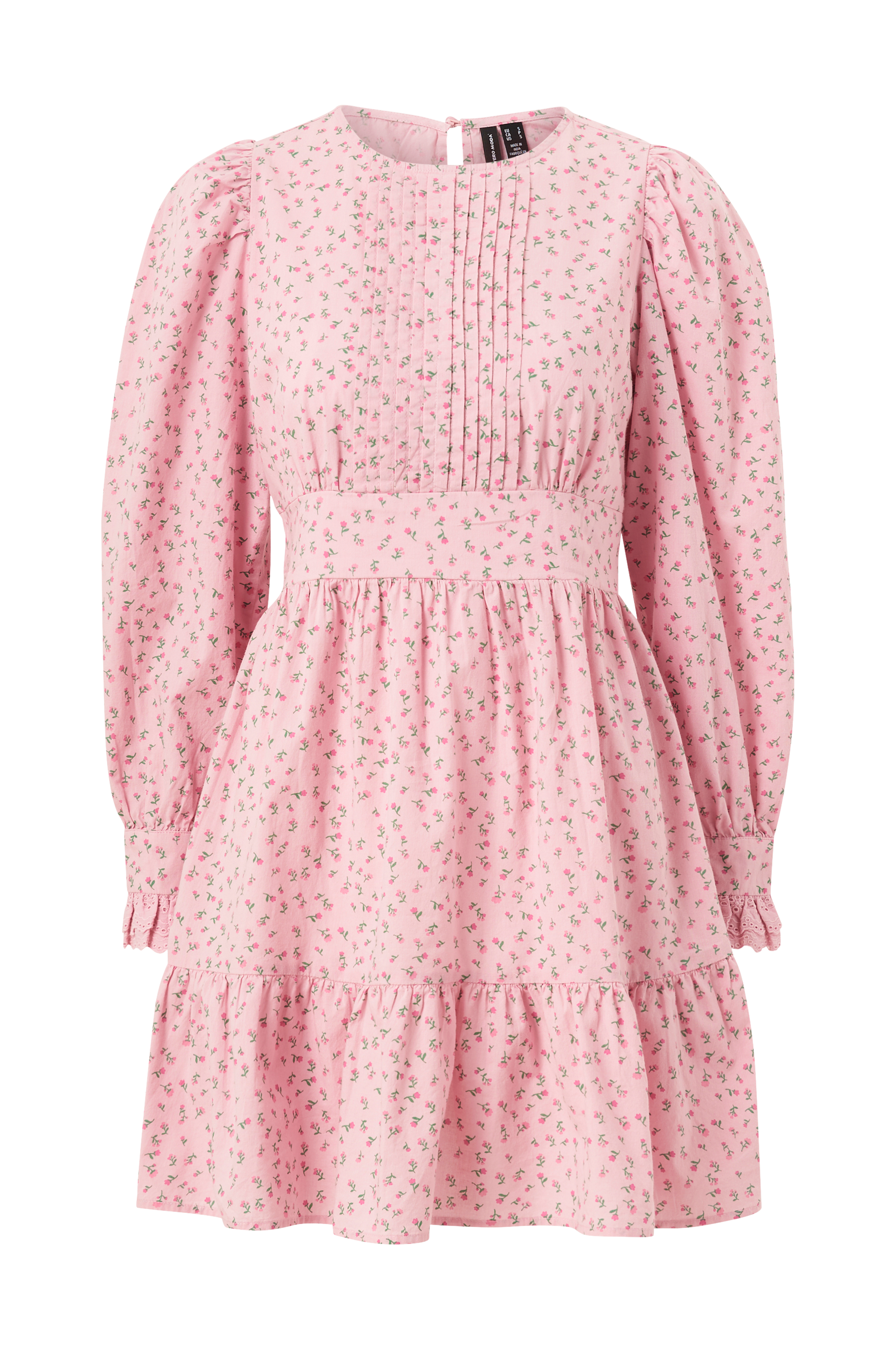 Vero Moda Kjole vmLila LS Short Dress Wvn - Rosa - Korte kjoler