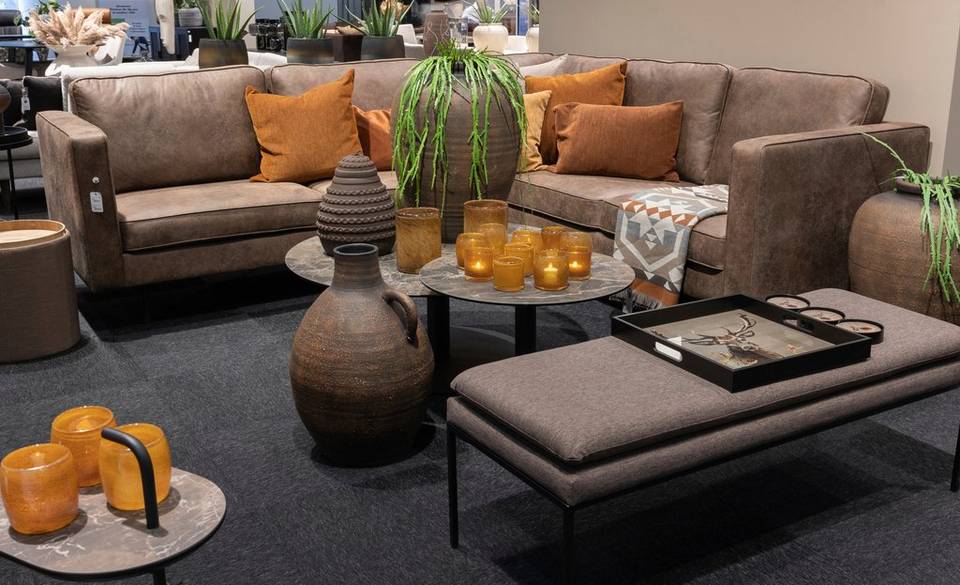 Nordic Furniture Group Pläd Saga, orange från Nordic Furniture Group, bild 2