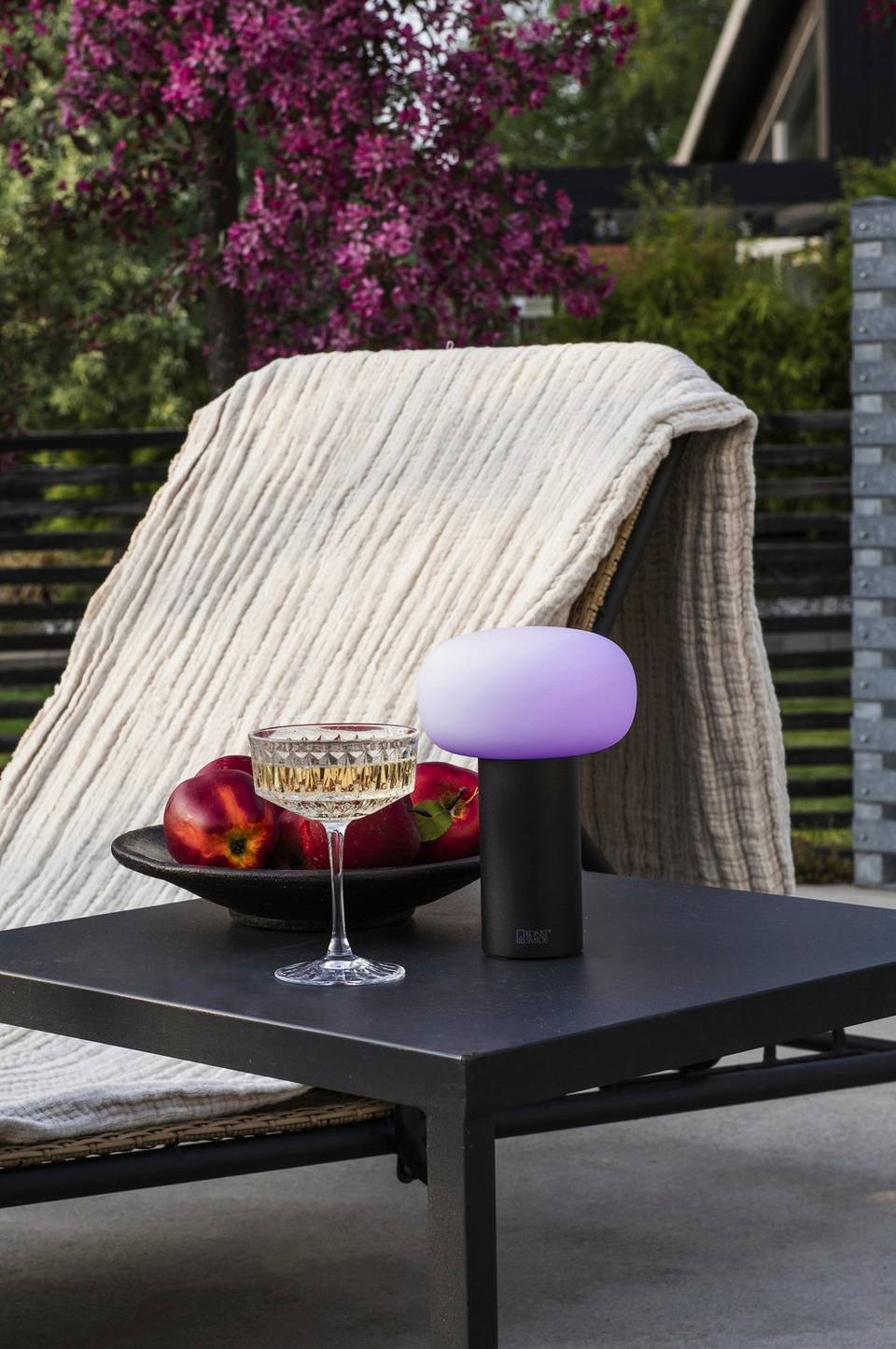 Konstsmide Bordslampa Antibes USB höjd 19 cm, svart från Konstsmide, bild 5