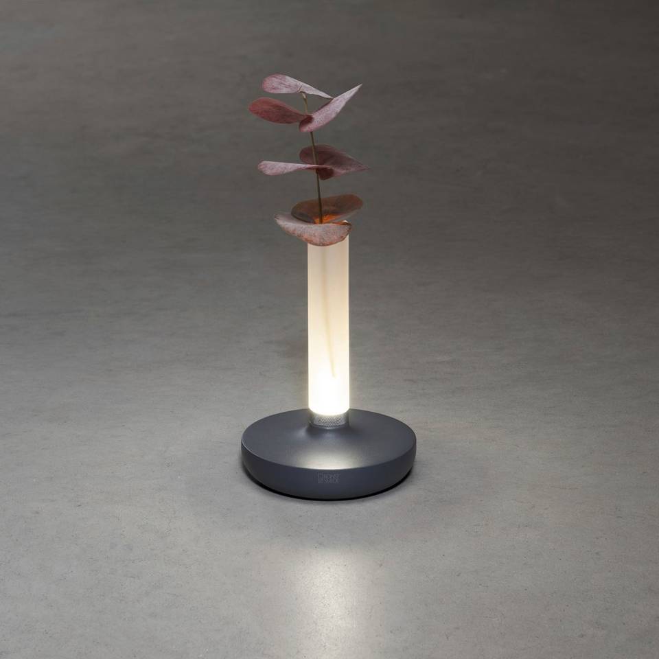 Konstsmide Bordslampa Biarritz USB, grå från Konstsmide, bild 5