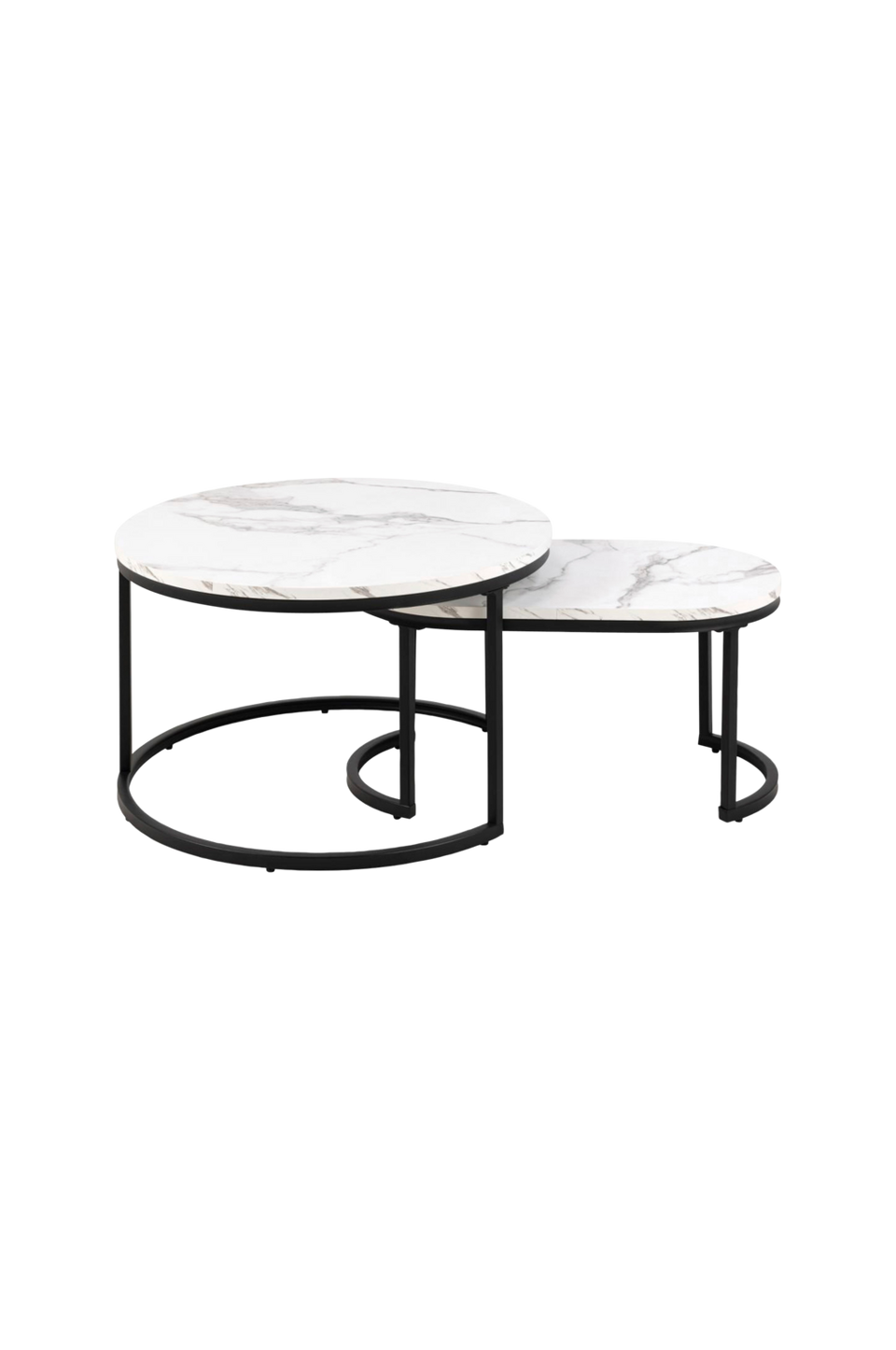AC Design Furniture Soffbord Timo, 2 st, vit från AC Design Furniture, bild 5