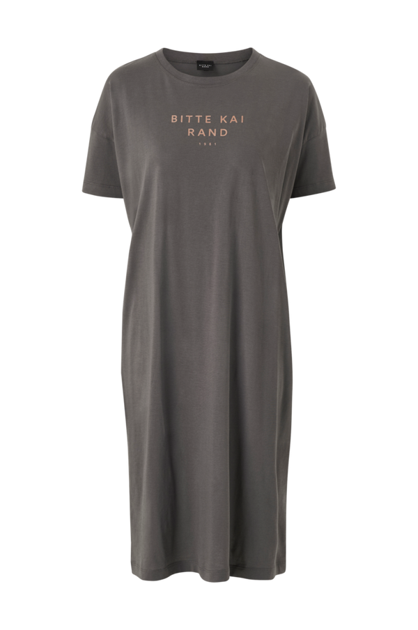Bitte Kai Rand - Kjole Foil Logo - Grå - 36/38