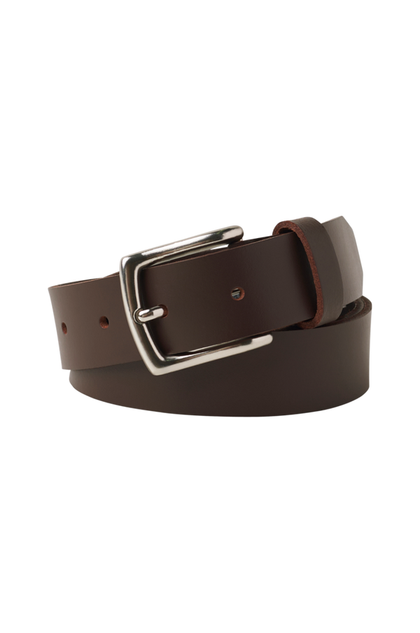 ONLY & SONS - Bælte onsBoon Slim Leather Belt - Brun - 85