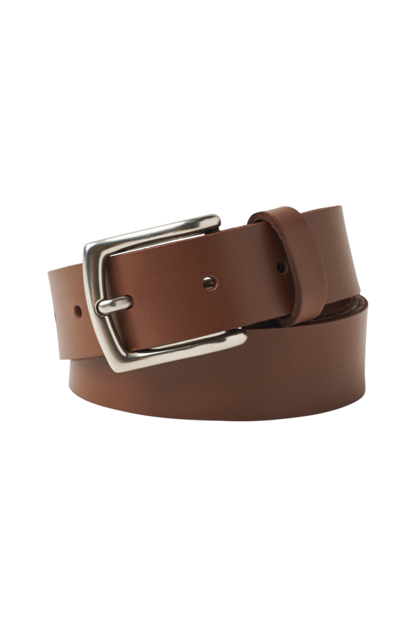 ONLY & SONS - Bælte onsBoon Slim Leather Belt - Brun - 95