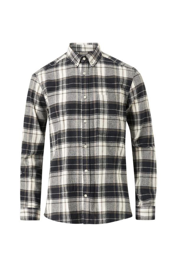 ONLY & SONS - Skjorte onsLuka Reg LS Check Shirt - Blå - XL