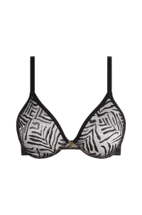 Chantelle - Bygel-bh Graphic Allure Covering Molded Bra - Svart - 75D