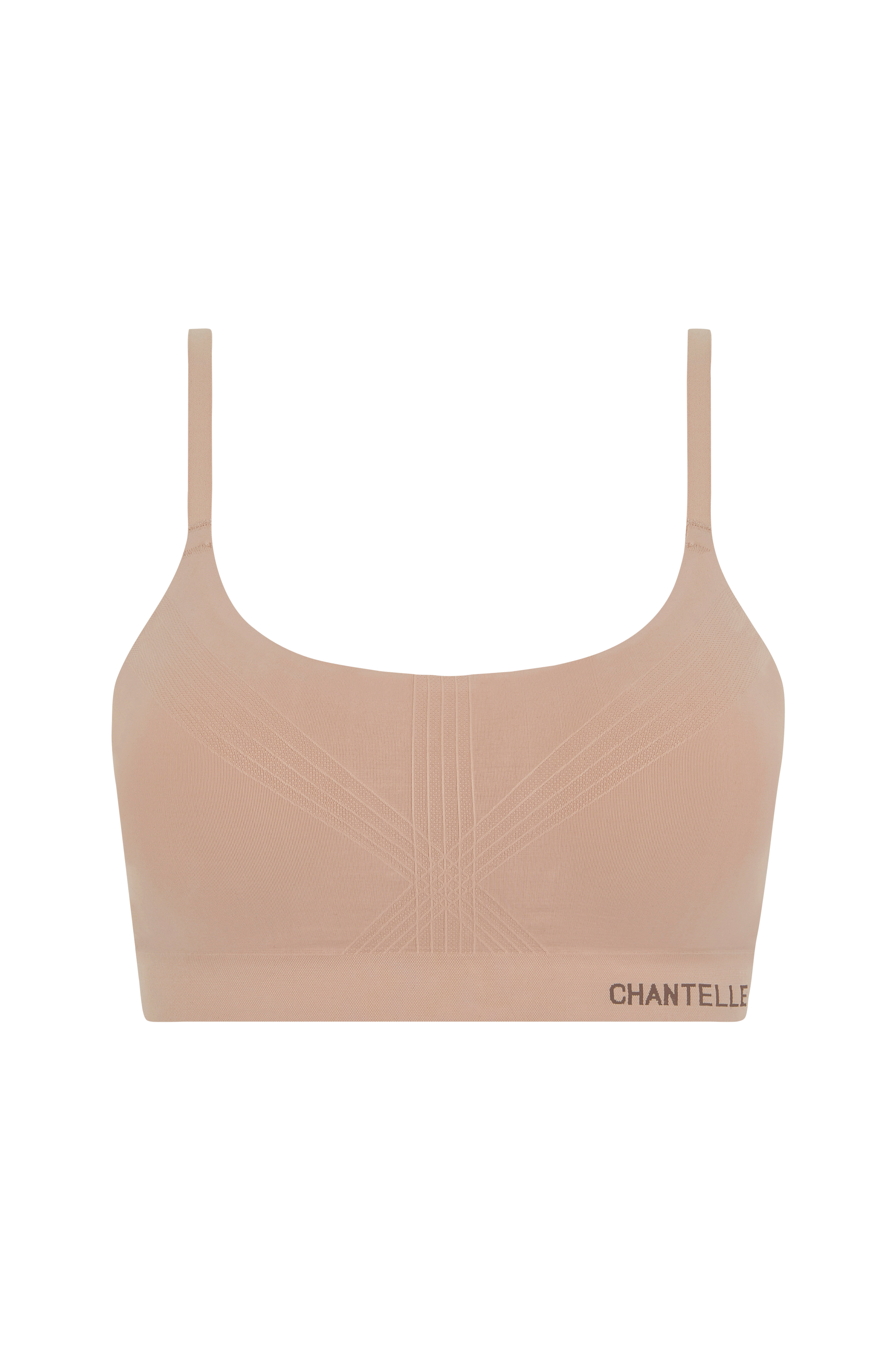 Chantelle Blød BH Smooth Comfort Wirefree Support T-shirt Bra - Natur ...