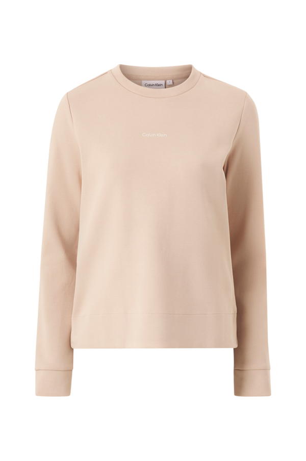 Calvin Klein - Sweatshirt Micro Logo Ess Sweatshirt - Beige - 44/46