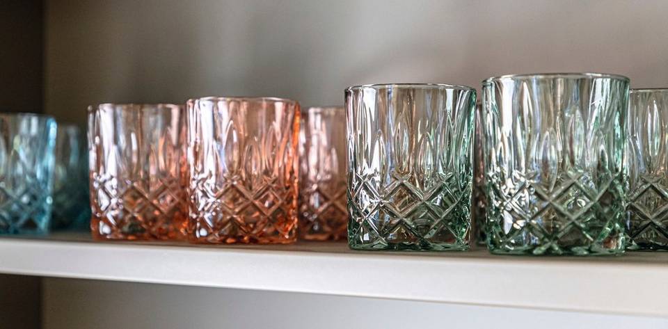 Nachtmann Glas Noblesse Tumbler 29,5 cl, 2-pack, blå från Nachtmann, bild 2