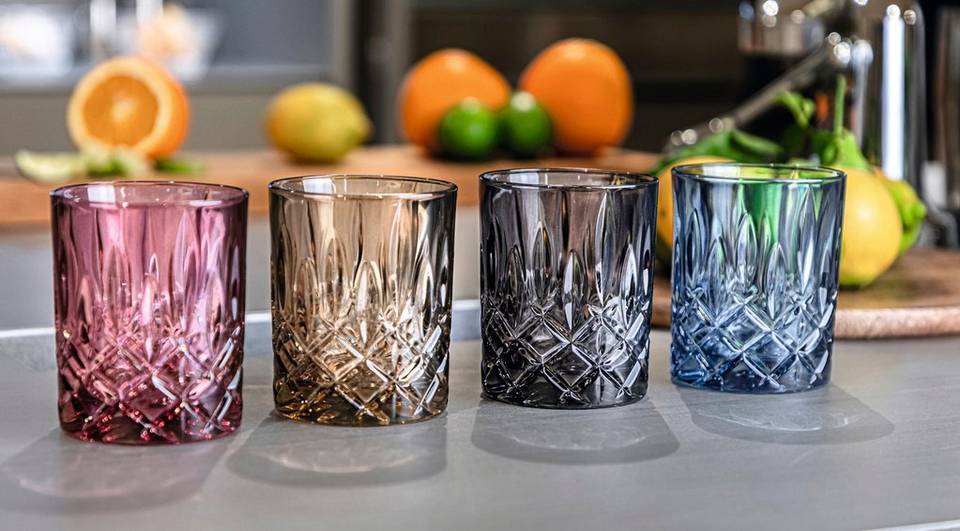 Nachtmann Glas Noblesse Tumbler 29,5 cl, 2-pack, blå från Nachtmann, bild 5