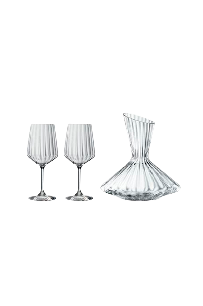 Karaffel + to vinglass LifeStyle 3 deler