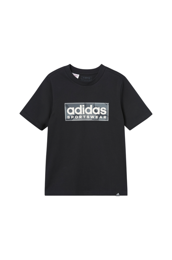 adidas Sport Performance - T-shirt B Camo Lin T - Blå - 128 - Sportstøj -  Tøj til børn (31946837)