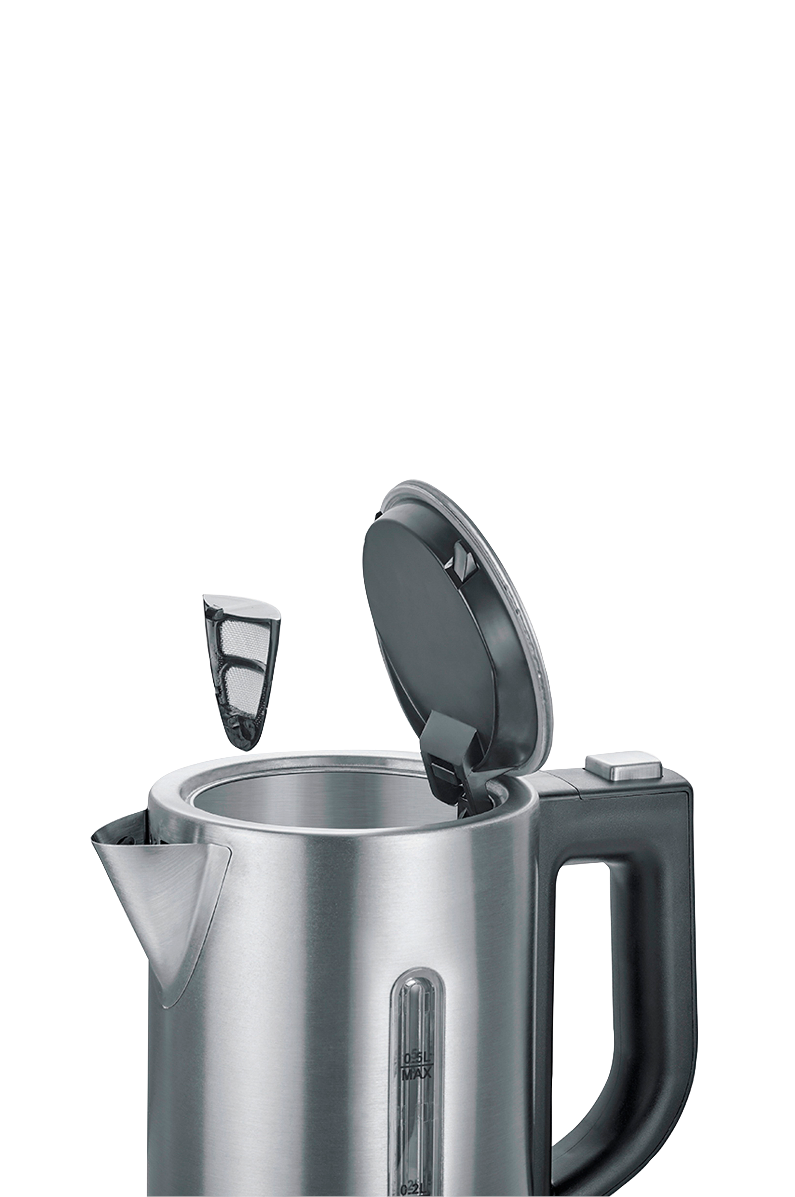 AROMA AWK-116SB Stainless-Steel 2-Liter Electric Water Kettle