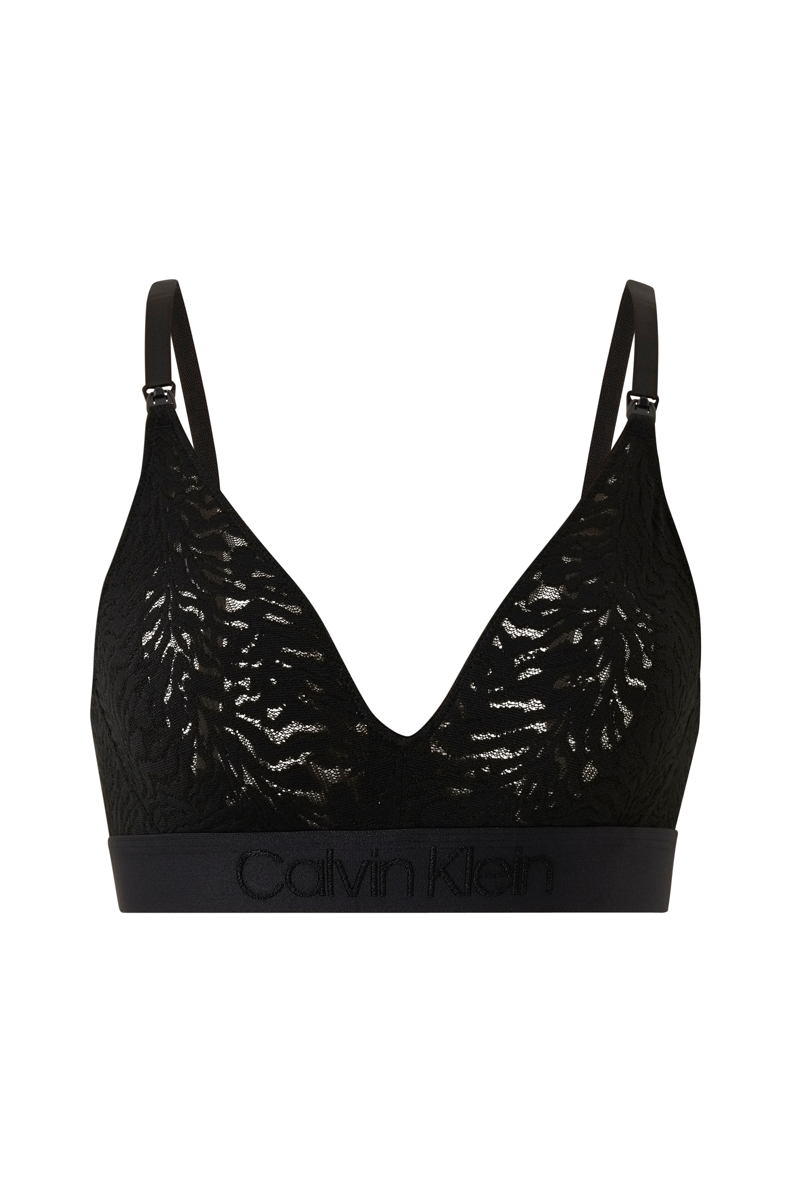 Calvin Klein Underwear Amme-BH Unlined Bralette Maternity - Sort