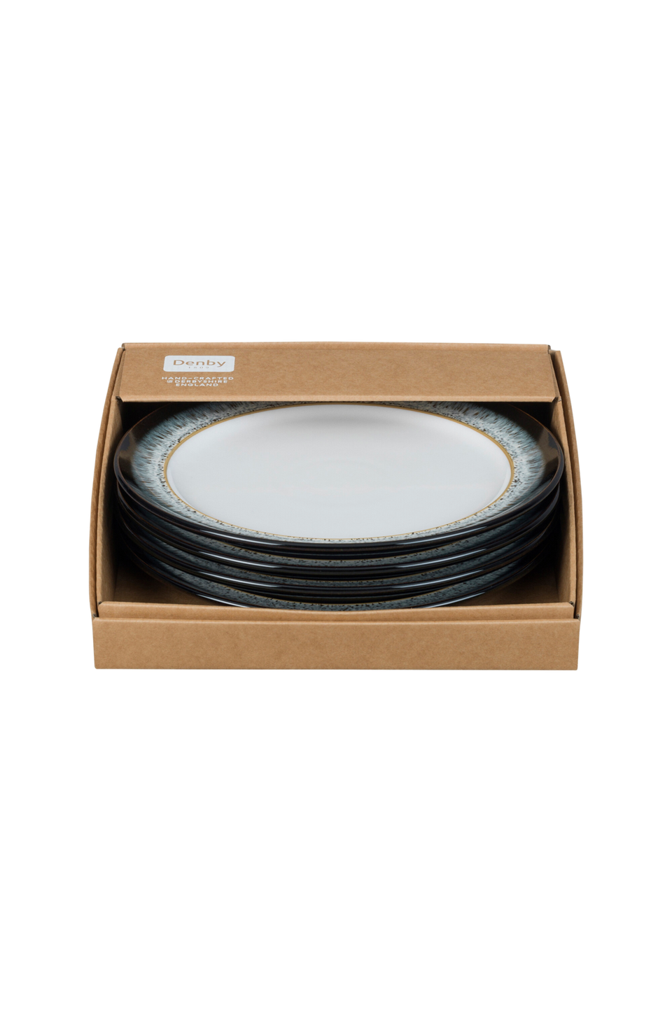 Denby Tallrik Halo Ø 24,5 cm 4-pack, svart från Denby, bild 5