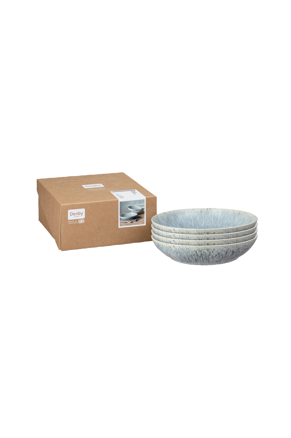 Denby Pastatallrik Halo Speckle Ø 22 cm 4-pack, grå från Denby, bild 5