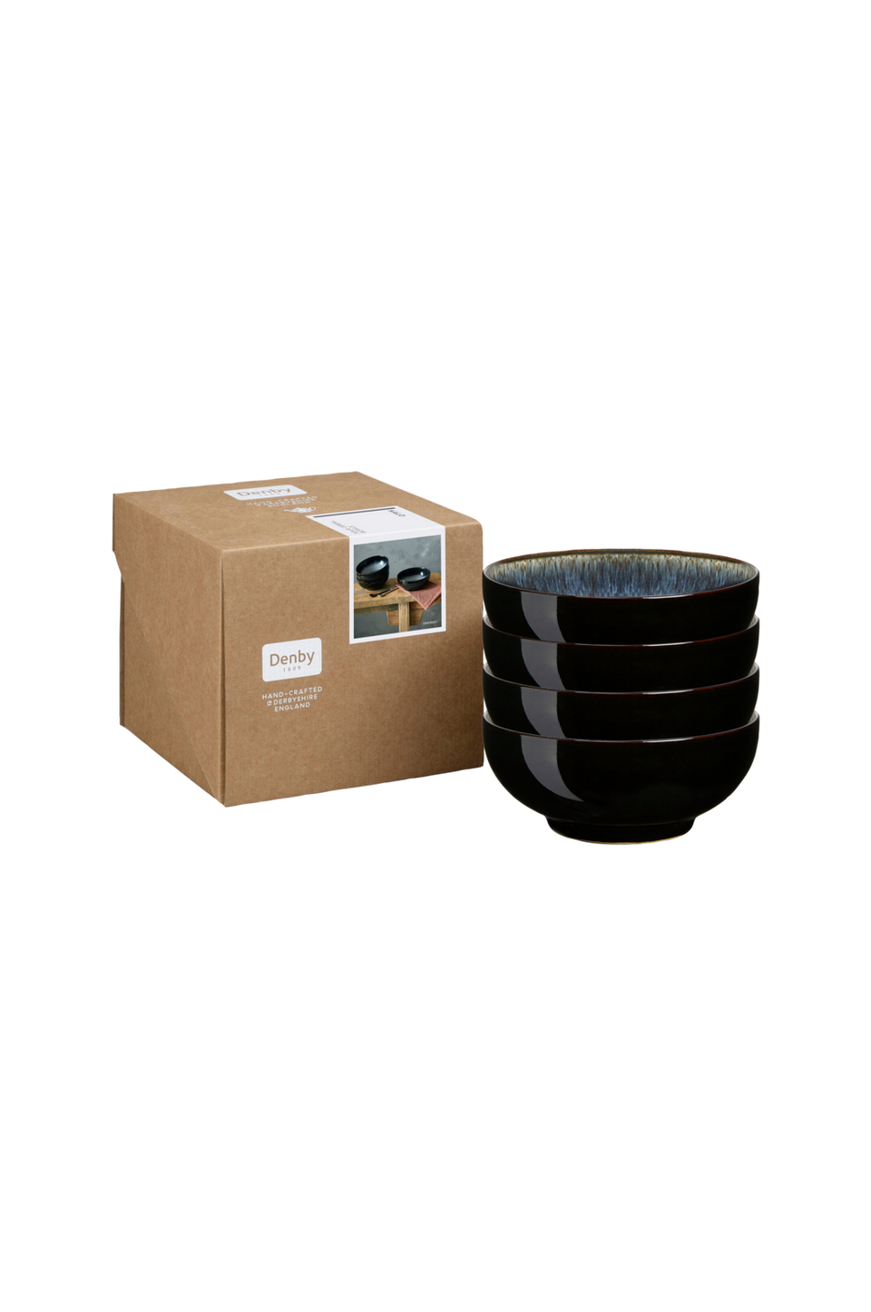 Denby Skål Halo Ø 16 cm 4-pack, svart från Denby, bild 5