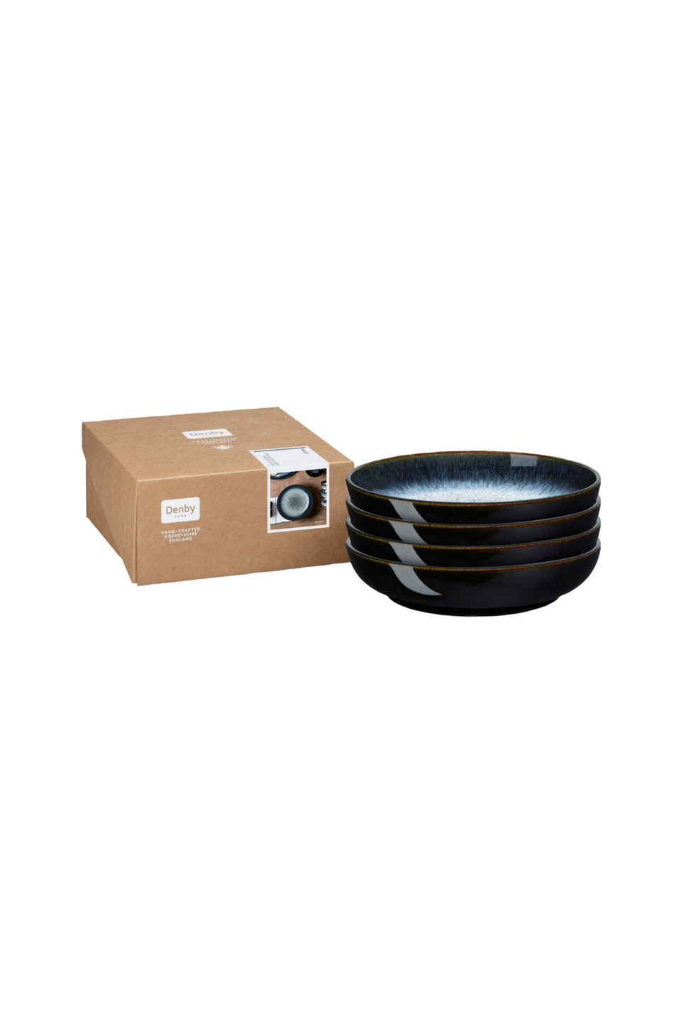 Denby Skålar Halo Nesting Ø 20,5 cm 4-pack, svart från Denby, bild 5
