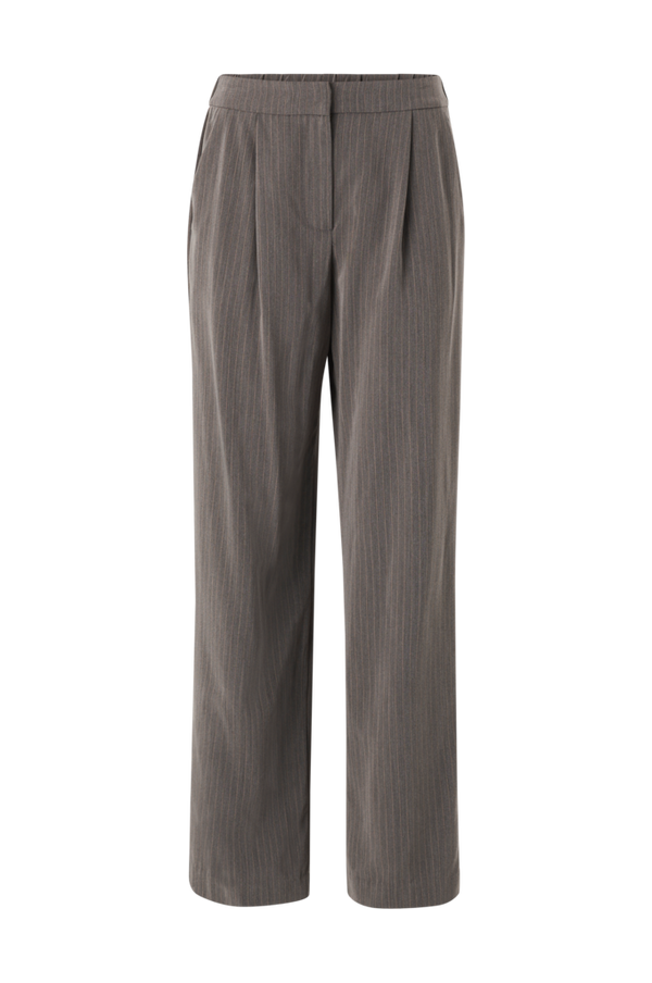 Y.A.S - Bukser yasPinly Hmw Pinstripe Pant S - Grå - 40