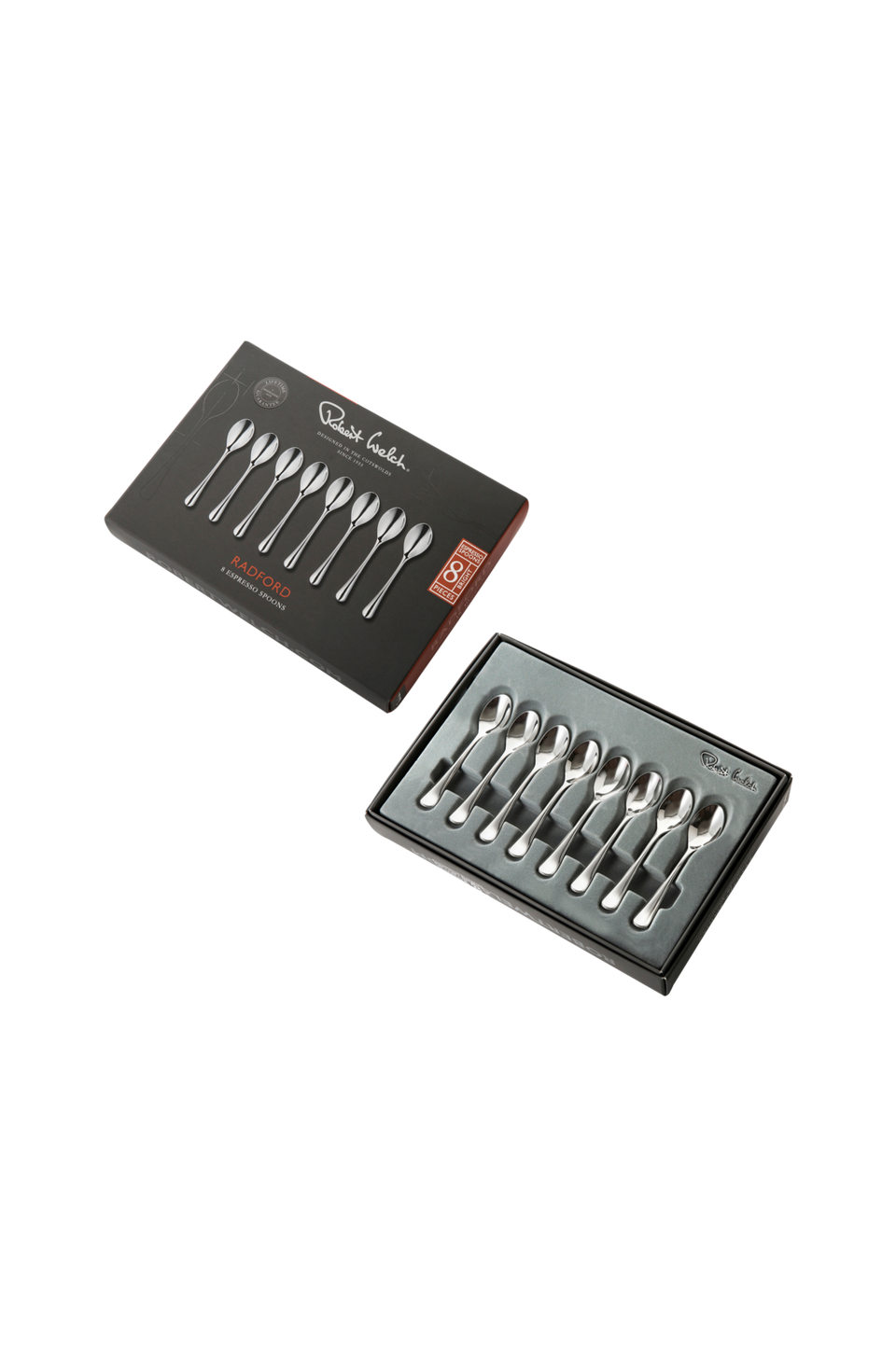 Robert Welch Espressosked Radford Bright presentförpackning 8-pack, silver från Robert Welch, bild 5