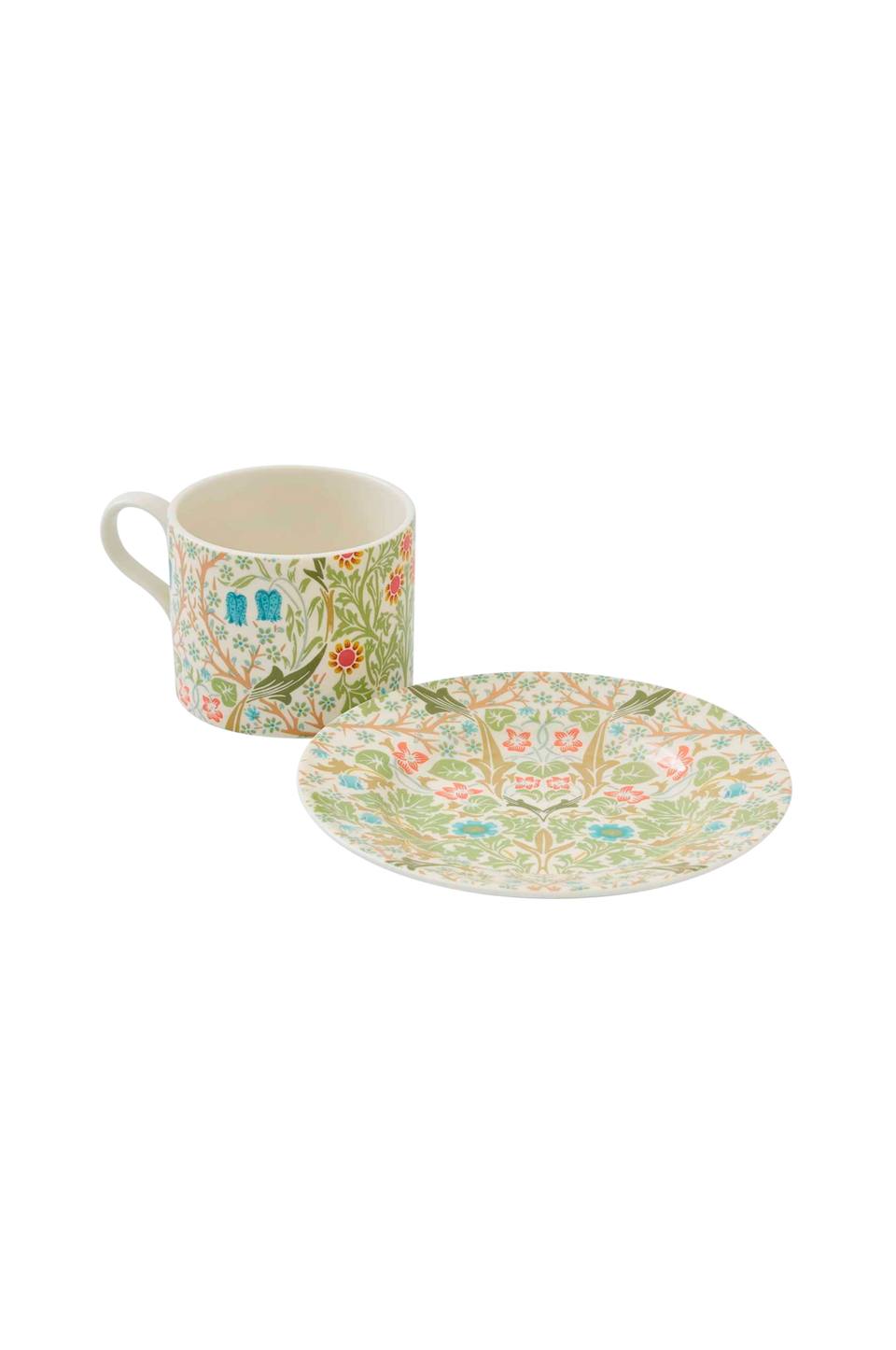 Spode Tekopp med fat Morris & Co Blackthorn, flerfärgad från Spode, bild 5