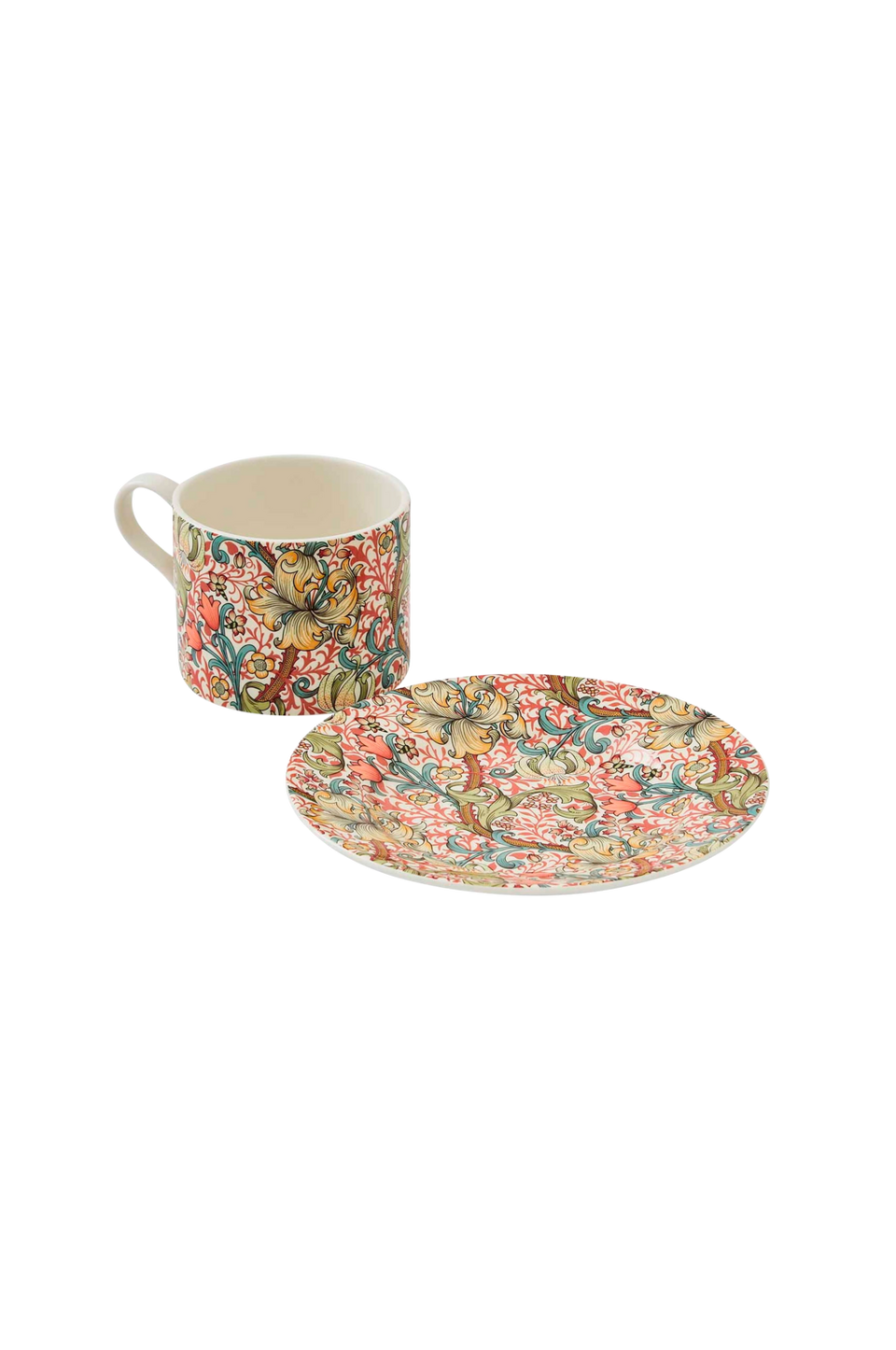 Spode Tekopp med fat Morris & Co Golden Lily, flerfärgad från Spode, bild 5