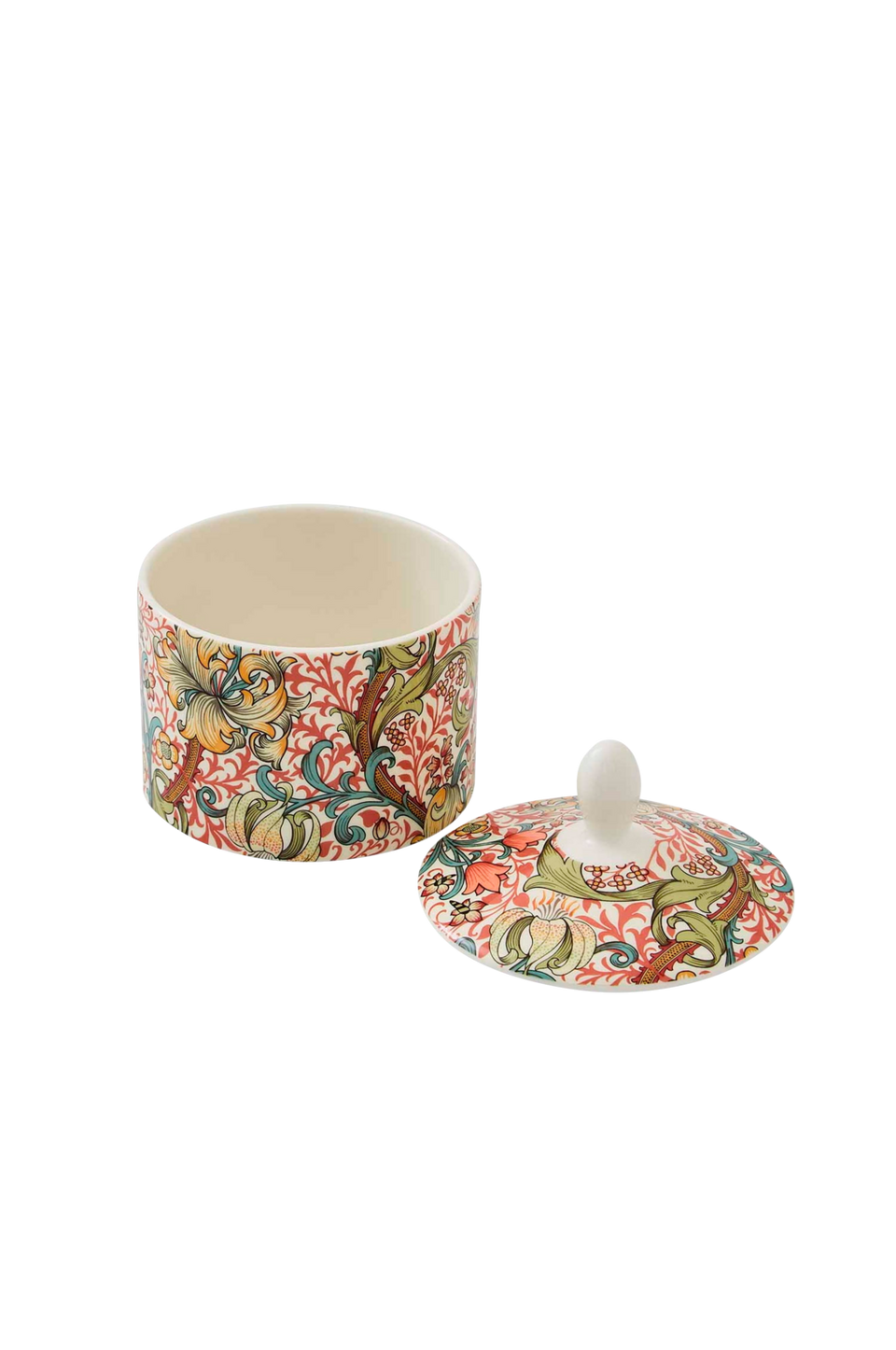 Spode Sockerskål med lock Morris & Co Golden Lily, flerfärgad från Spode, bild 5