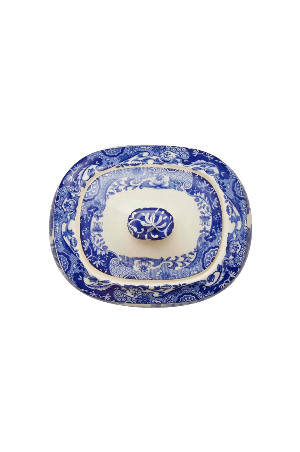 Spode Sockerskål med lock Blue Italian 25 cl, blå från Spode, bild 5