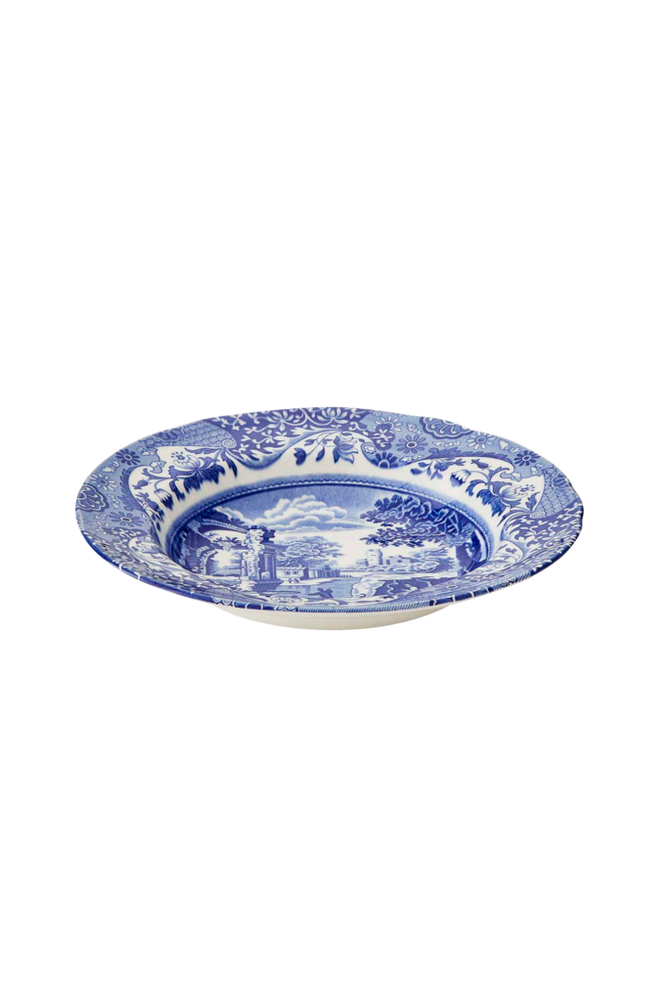 Suppetallerken Blue Italian diameter 23 cm