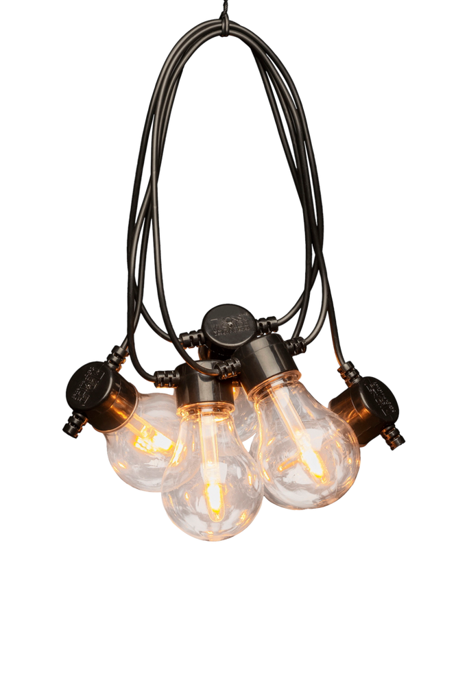 Valosarja B/O, 10 LED-lamppua, aurinkopaneeli