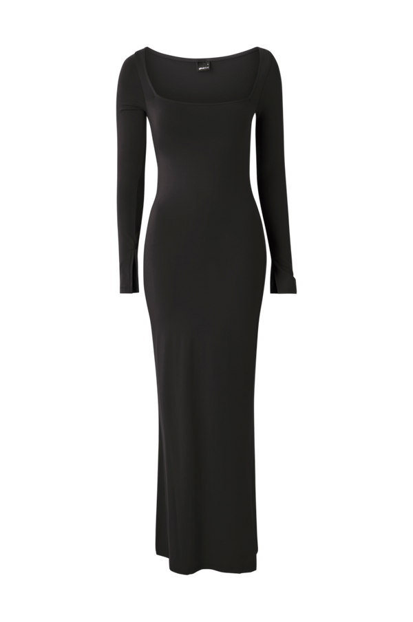 Gina Tricot - Maxi kjole Square Neck Maxi Dress - Sort - 36/38