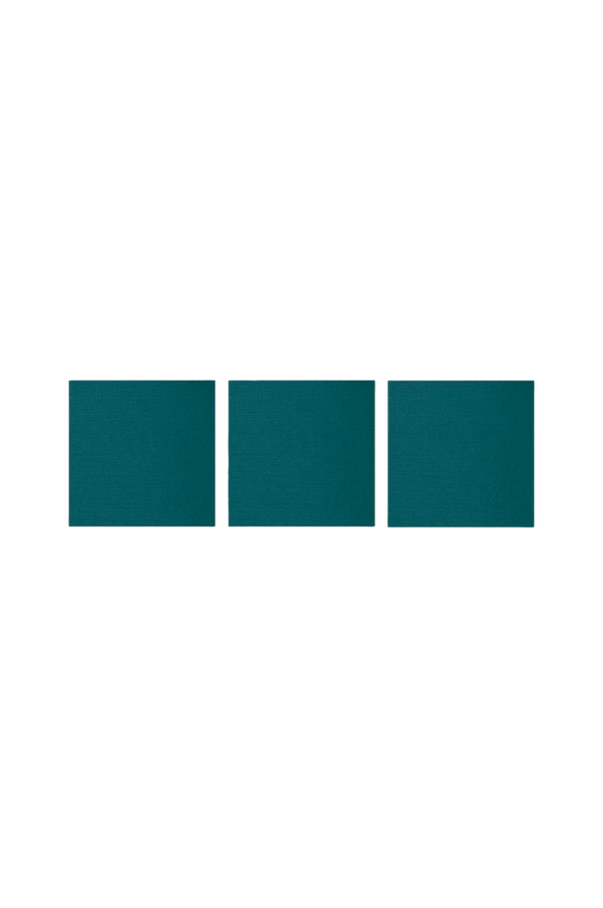 Servietter Canvas Emb. 33x33 cm 3 stk 15-pk